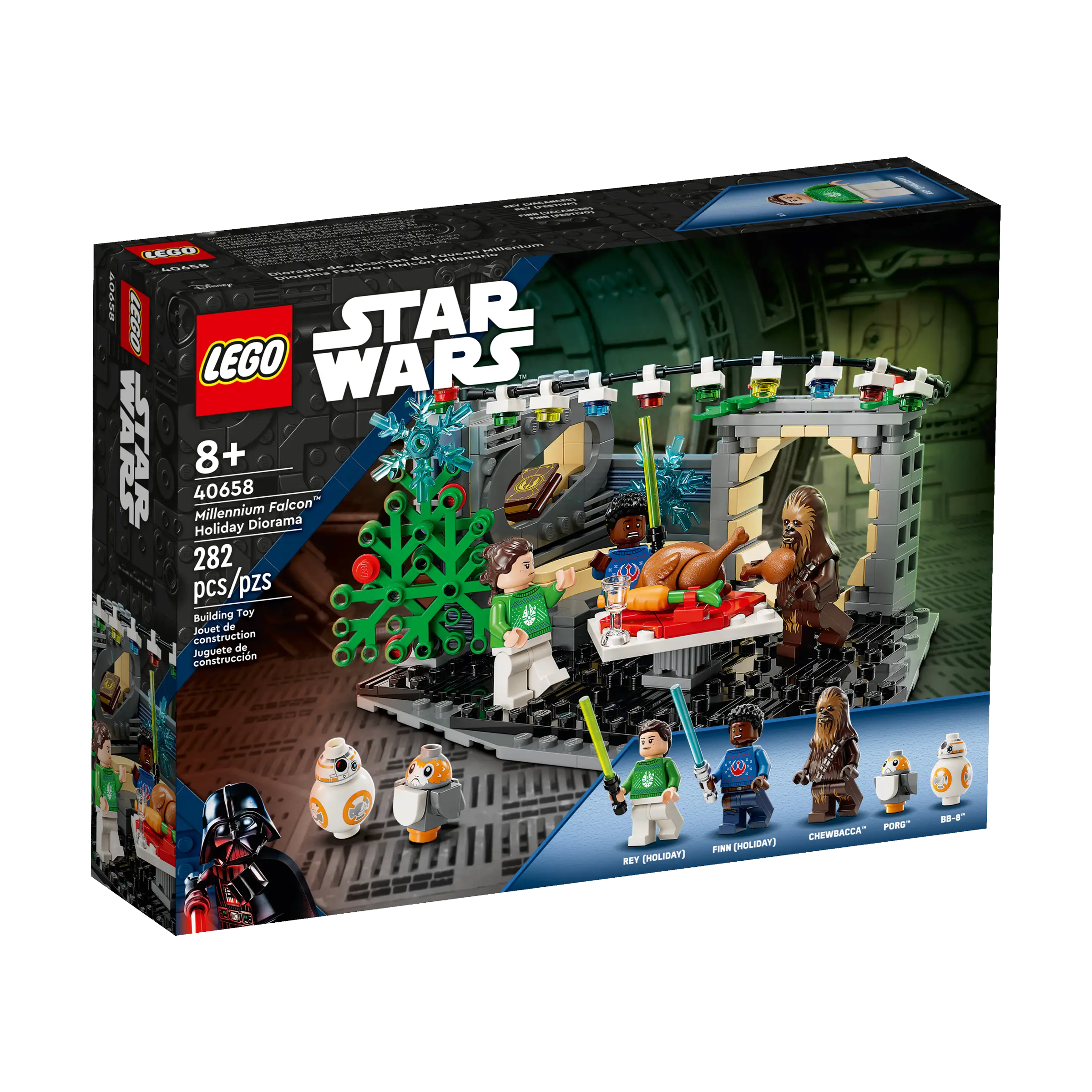 LEGO | 40658 | Star Wars™ |  Diorama de vacances du Faucon Millenium