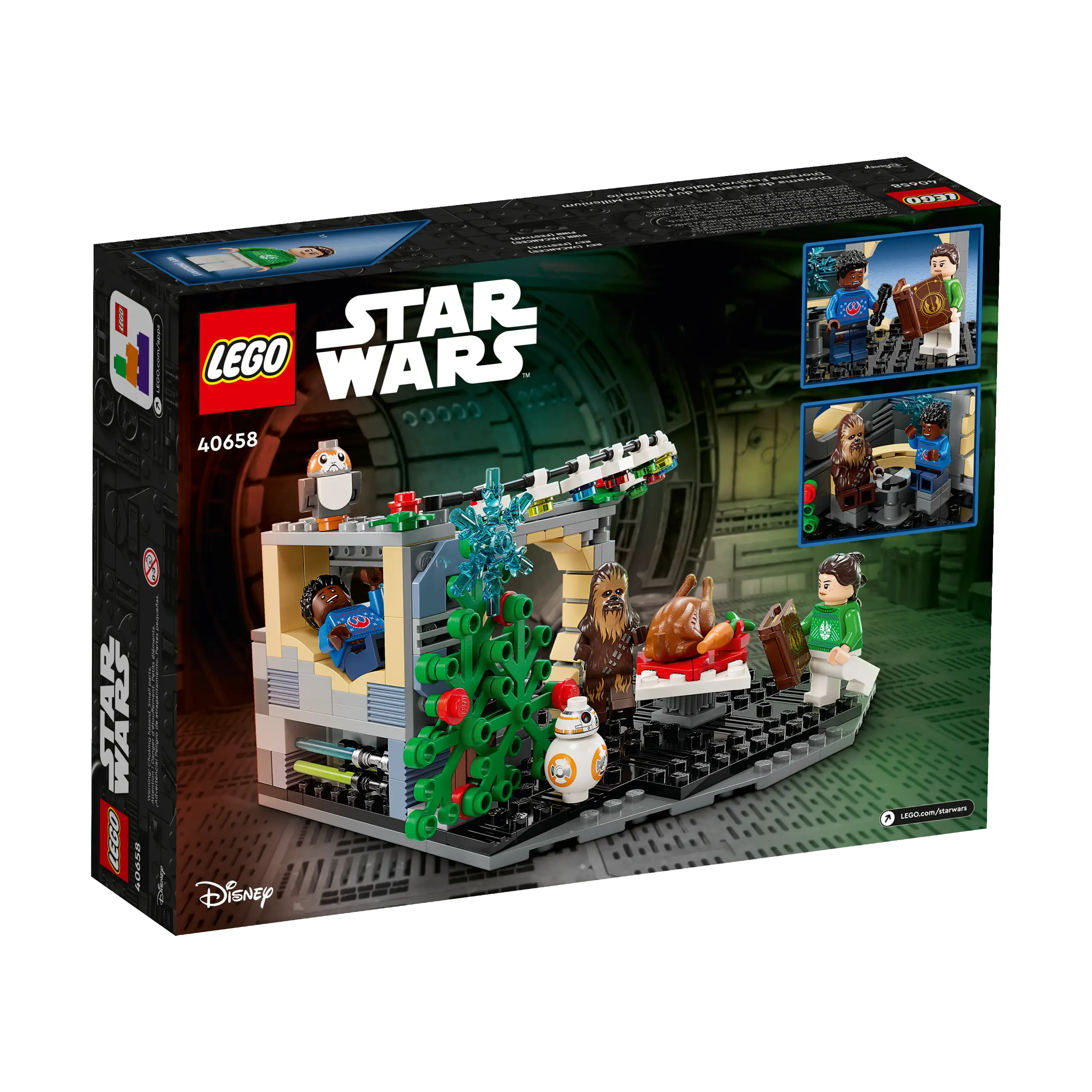 LEGO | 40658 | Star Wars™ |  Diorama de vacances du Faucon Millenium