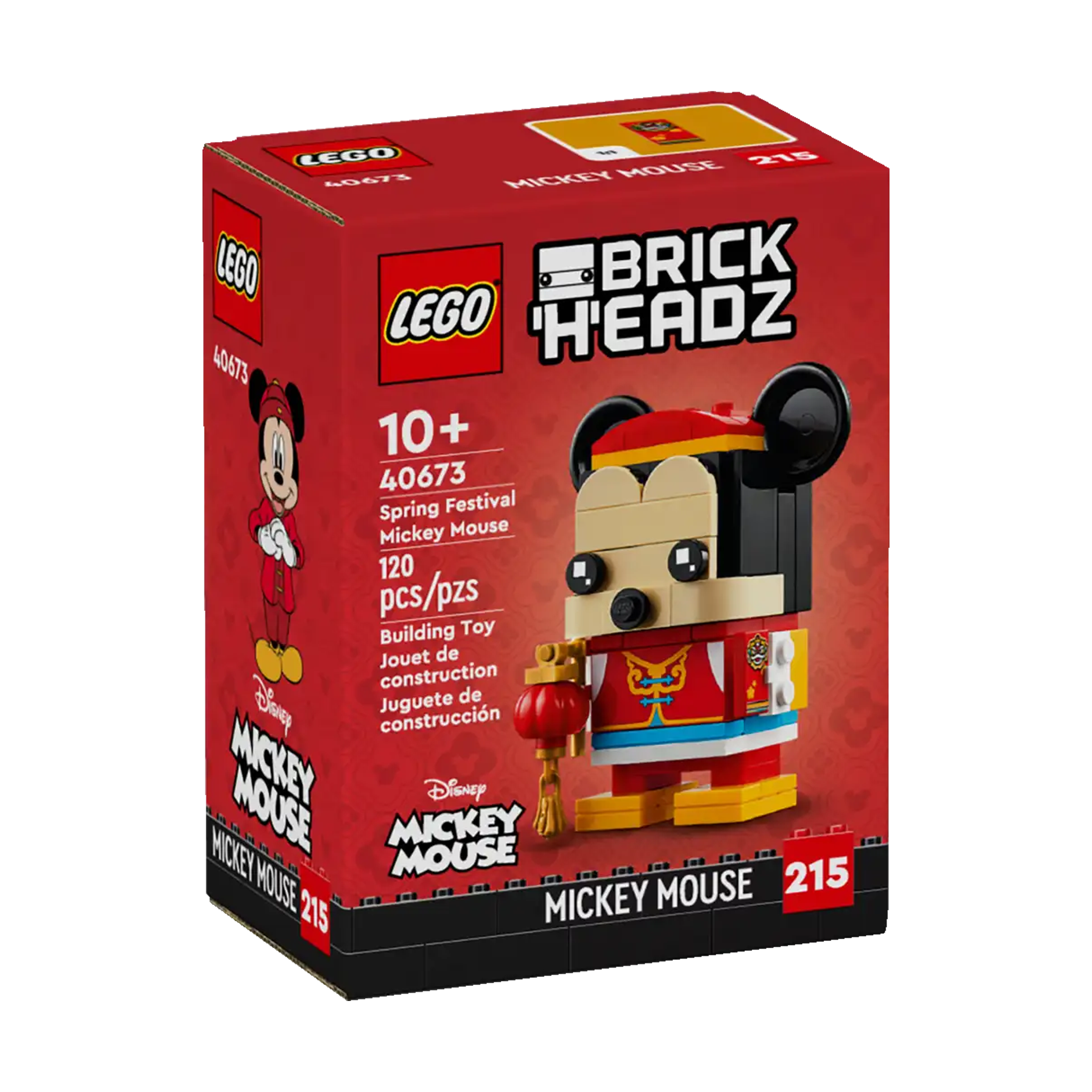 LEGO | 40673 | BrickHeadz | Mickey Mouse en costume du Festival du printemps