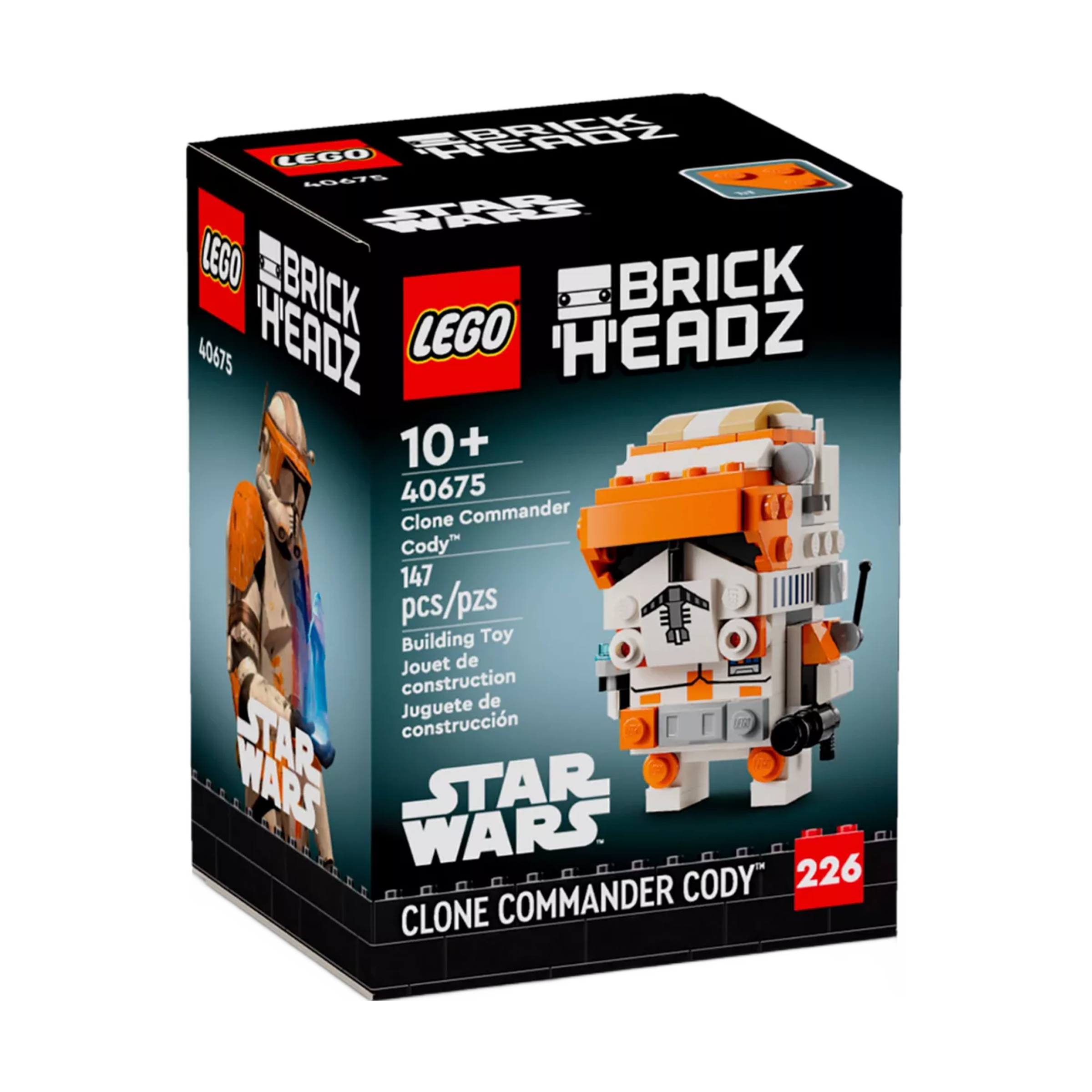 LEGO | 40675 | BrickHeadz | Star Wars™ | Le commandant clone Cody™