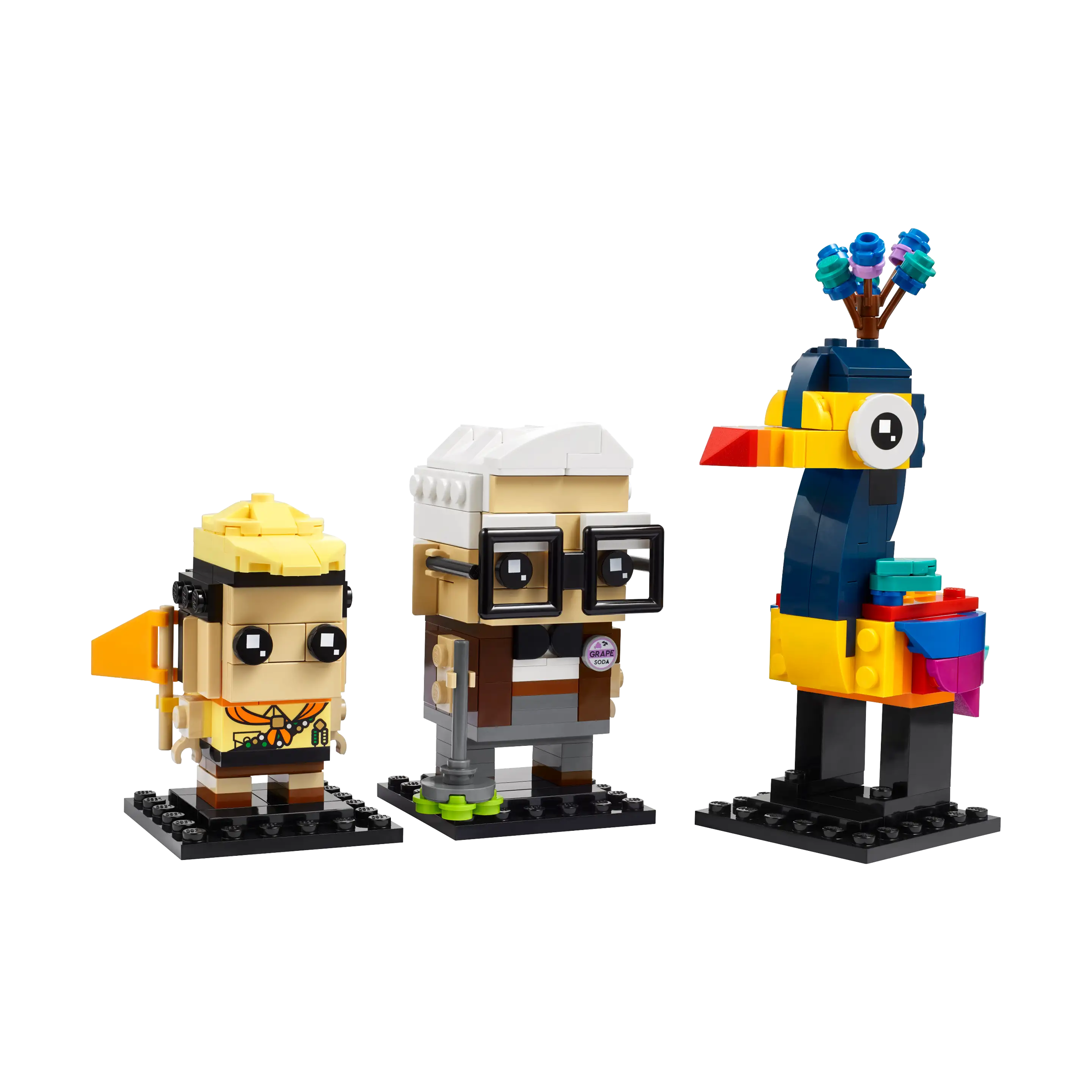 LEGO | 40752 | BrickHeadz | Carl, Russell et Kevin