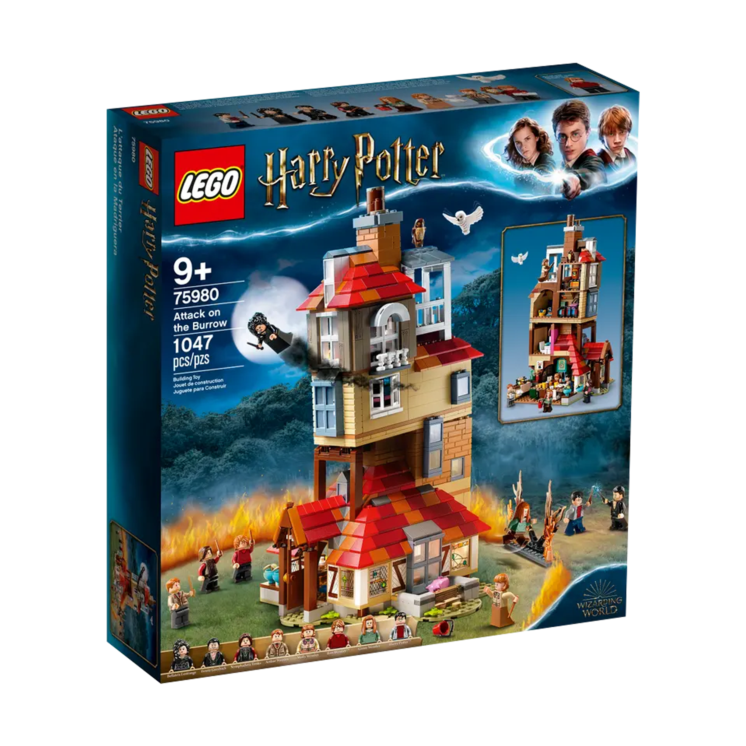 LEGO | 75980 | Harry Potter™ |  L'attaque du Terrier des Weasley™