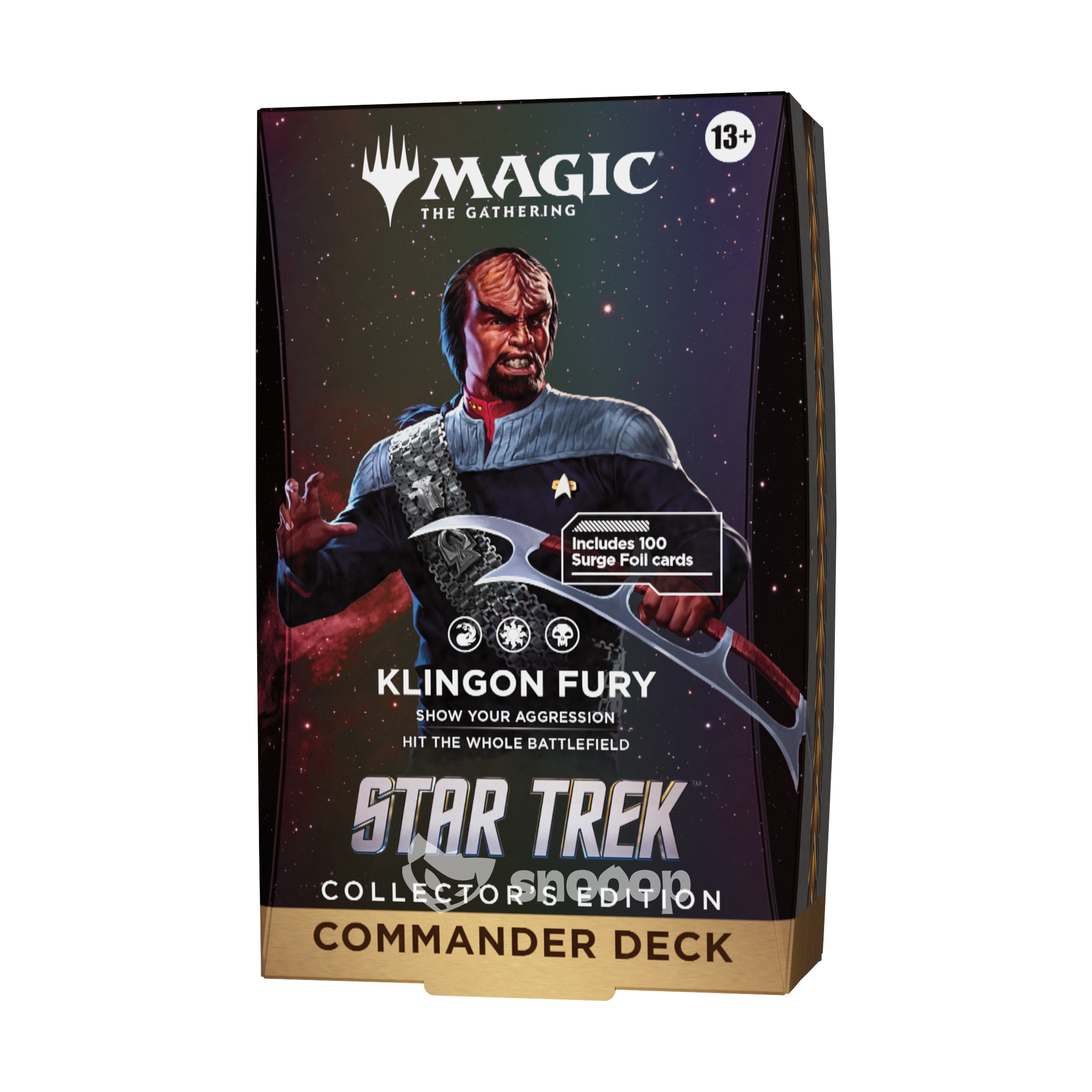 A paraitre Deck | Magic The Gathering | Deck commander Collector | Star Trek | Klingon Fury | 🇬🇧