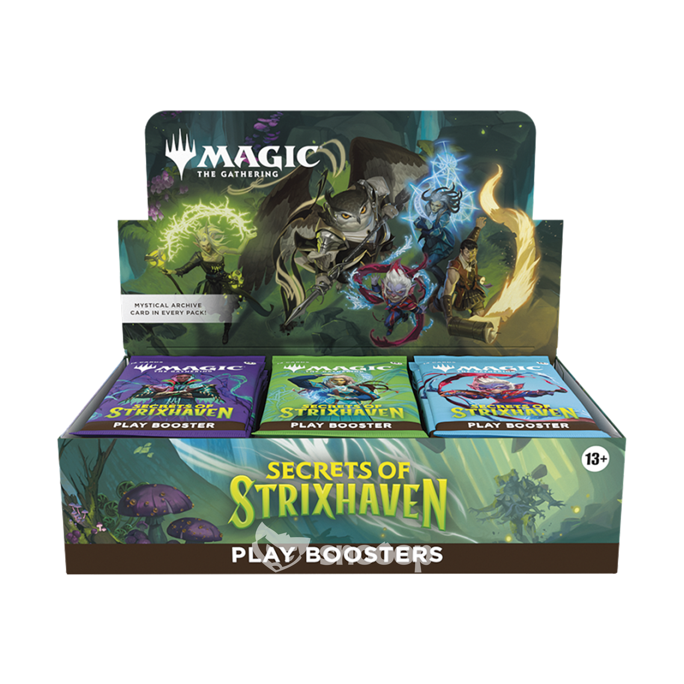 Display (Boîte de 30 Boosters) | Magic The Gathering | Boosters de Jeu | Secrets of Strixhaven | 🇬🇧