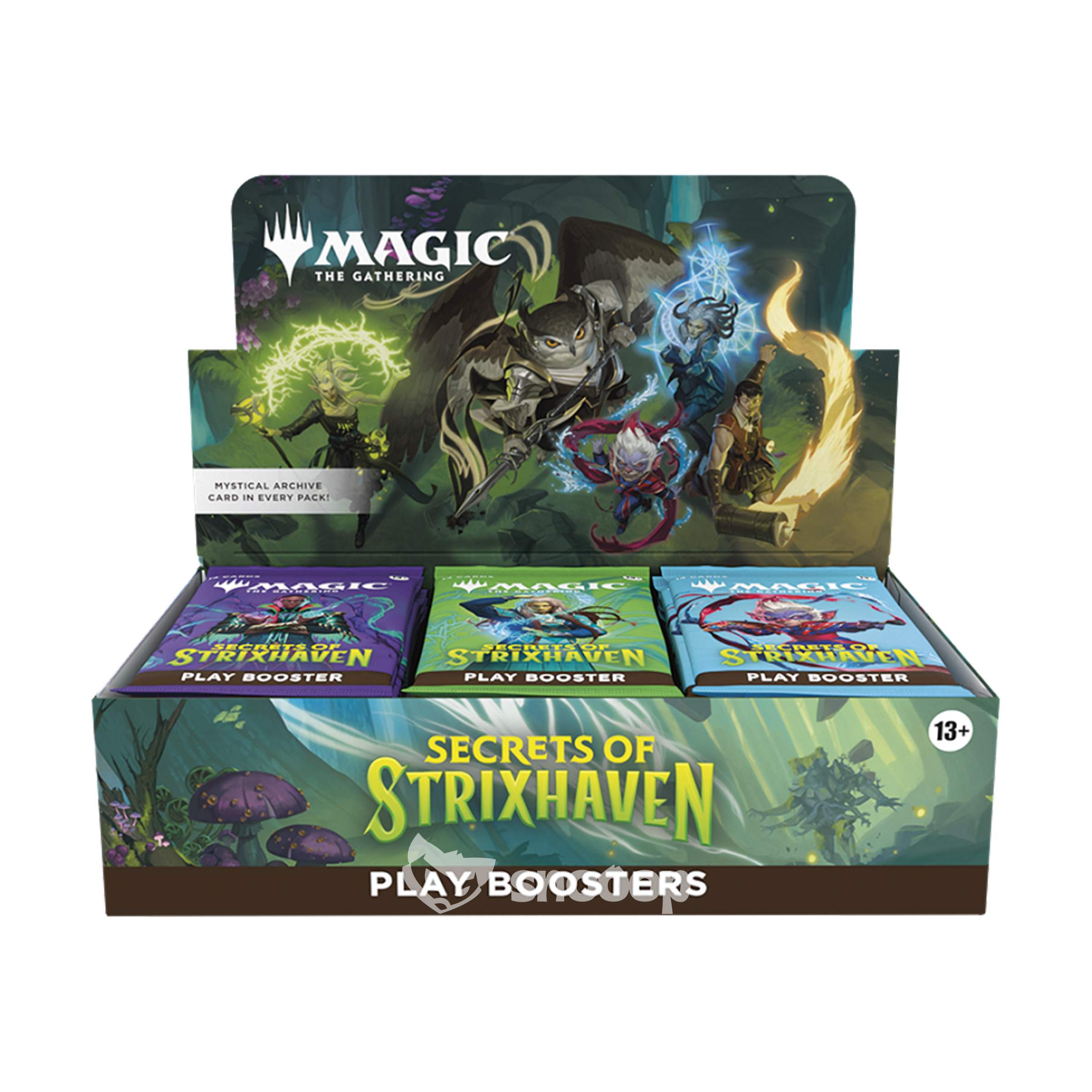 Display (Boîte de 30 Boosters) | Magic The Gathering | Boosters de Jeu | Les Secrets de Strixhaven | 🇫🇷