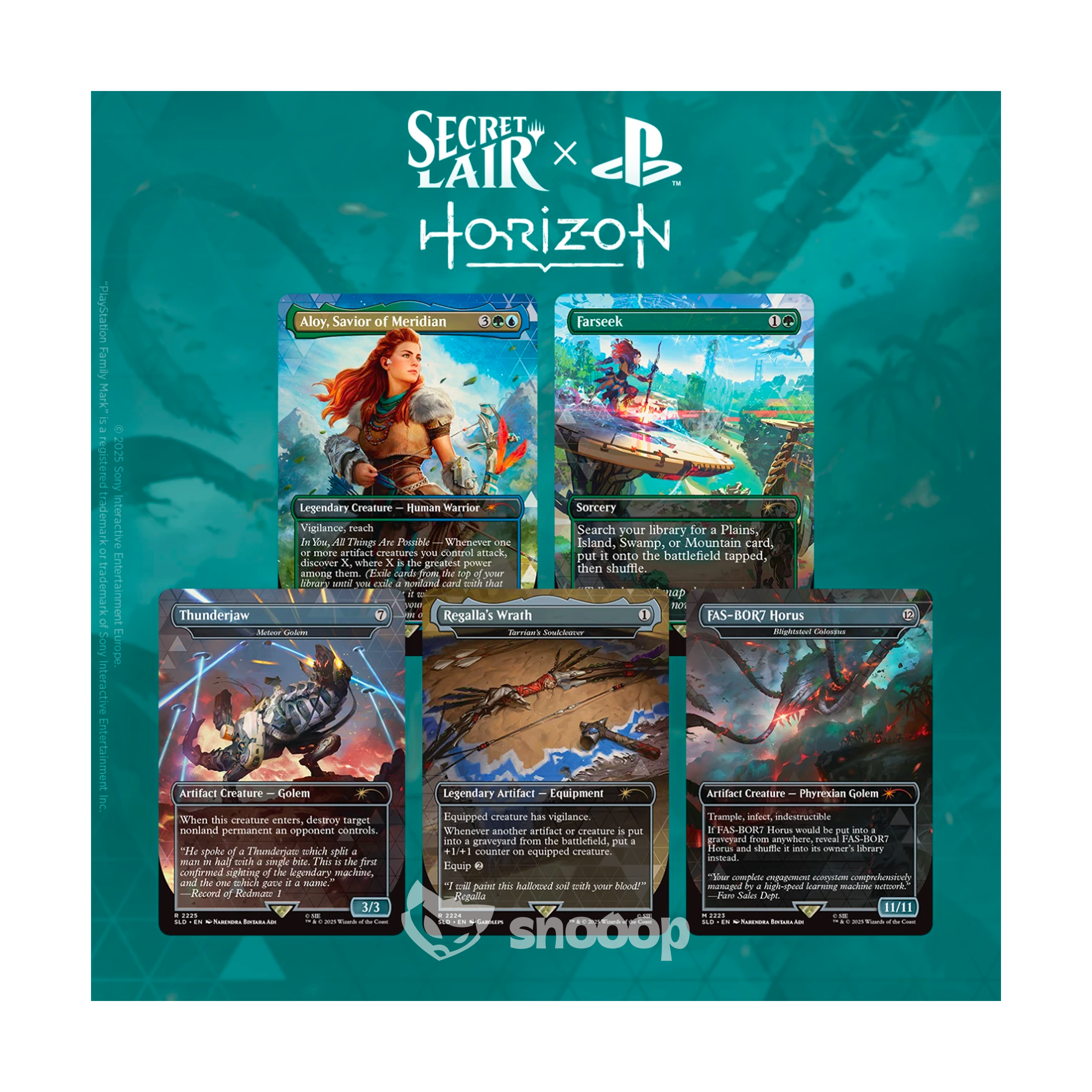A Paraitre | Secret Lair | Magic The Gathering | Playstation : Horizon | 🇬🇧