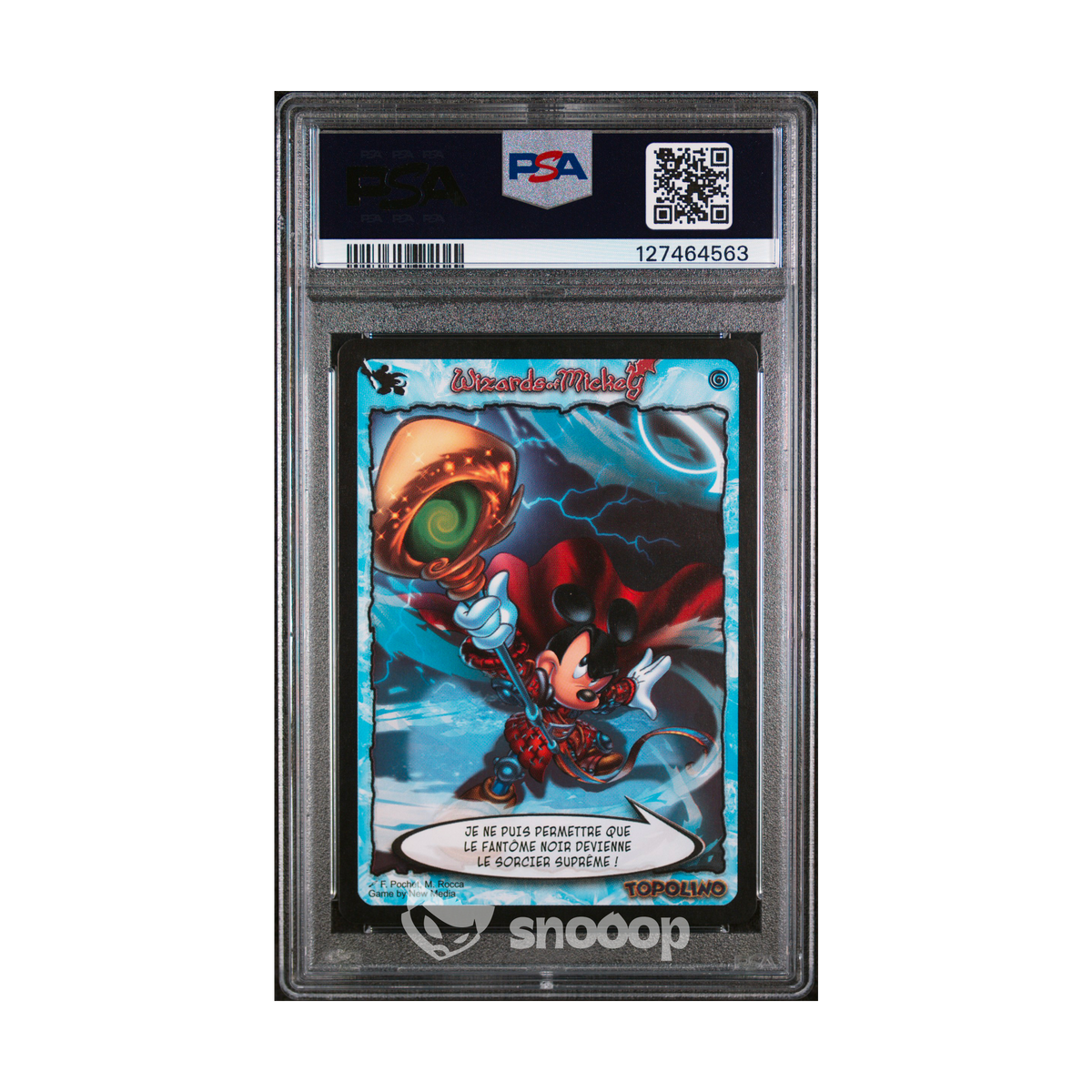 Carte Gradée | Wizards of Mickey | PSA | Mickey 4th Lv.Wizard | PSA 7 | 🇫🇷