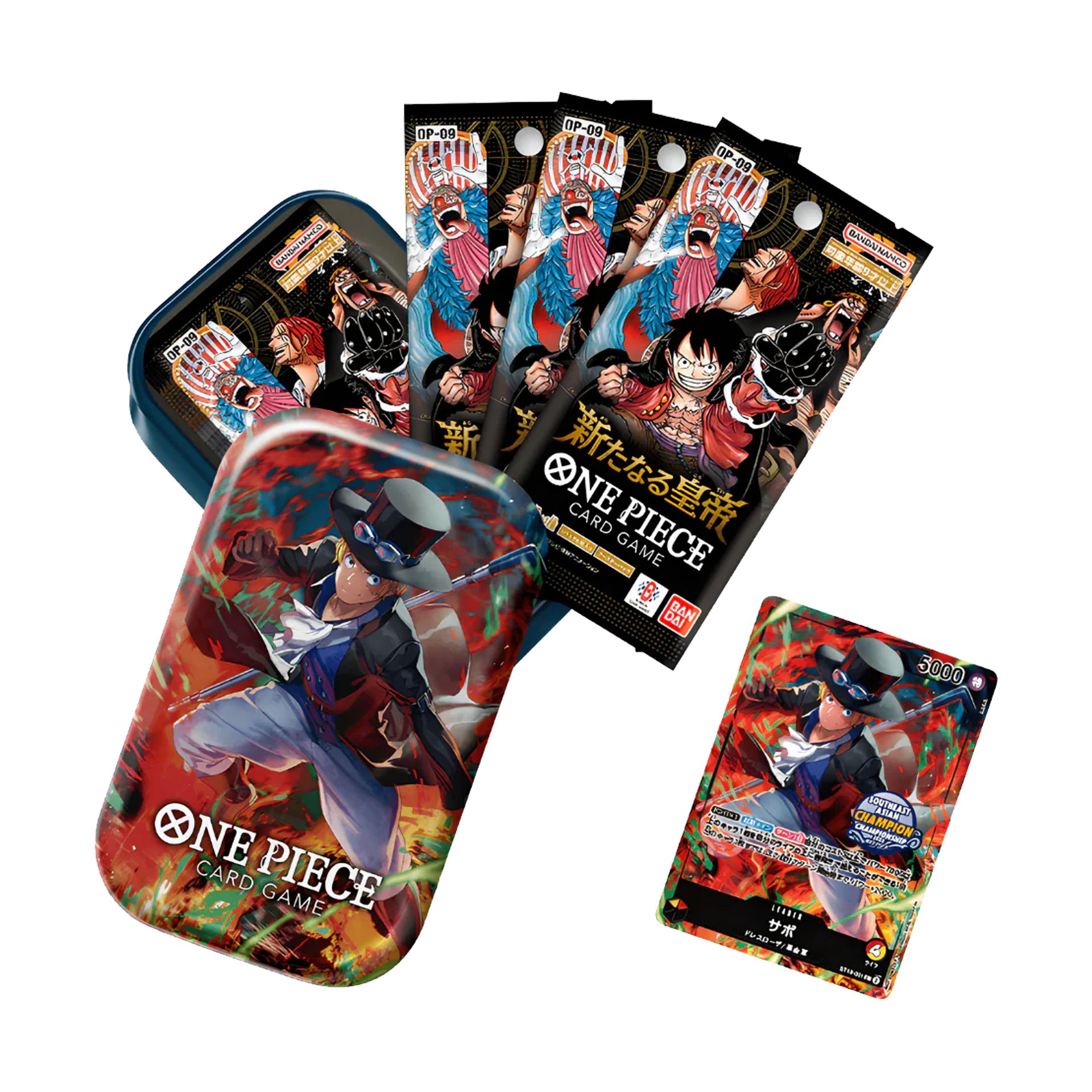 Mini-Tin | One Piece | Mini-Tin Pack Set VOL.1 | [TS-01] - Sabo (P-073