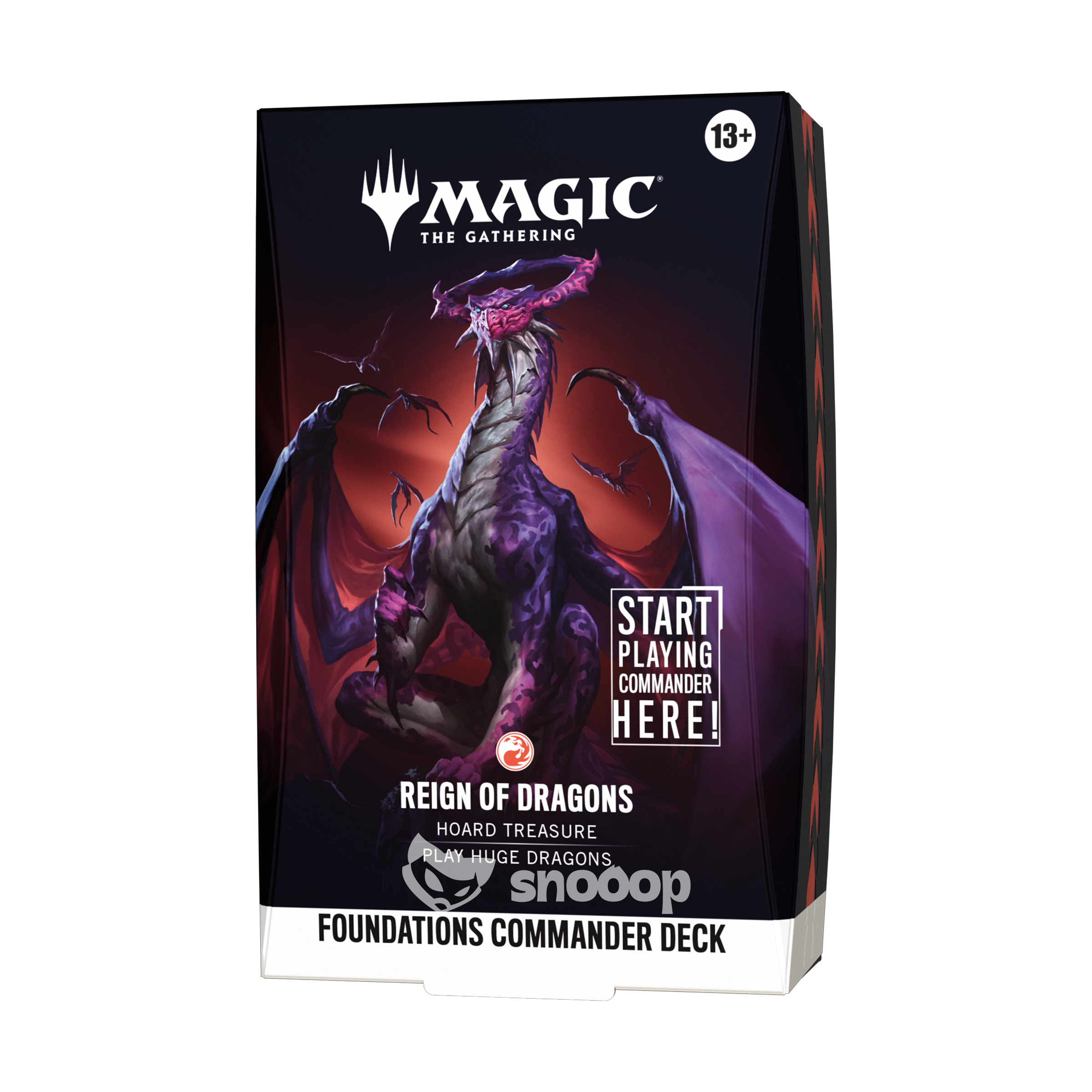 Précommande Deck | Magic The Gathering | Deck commander | Foundations | Reign of Dragons | 🇬🇧