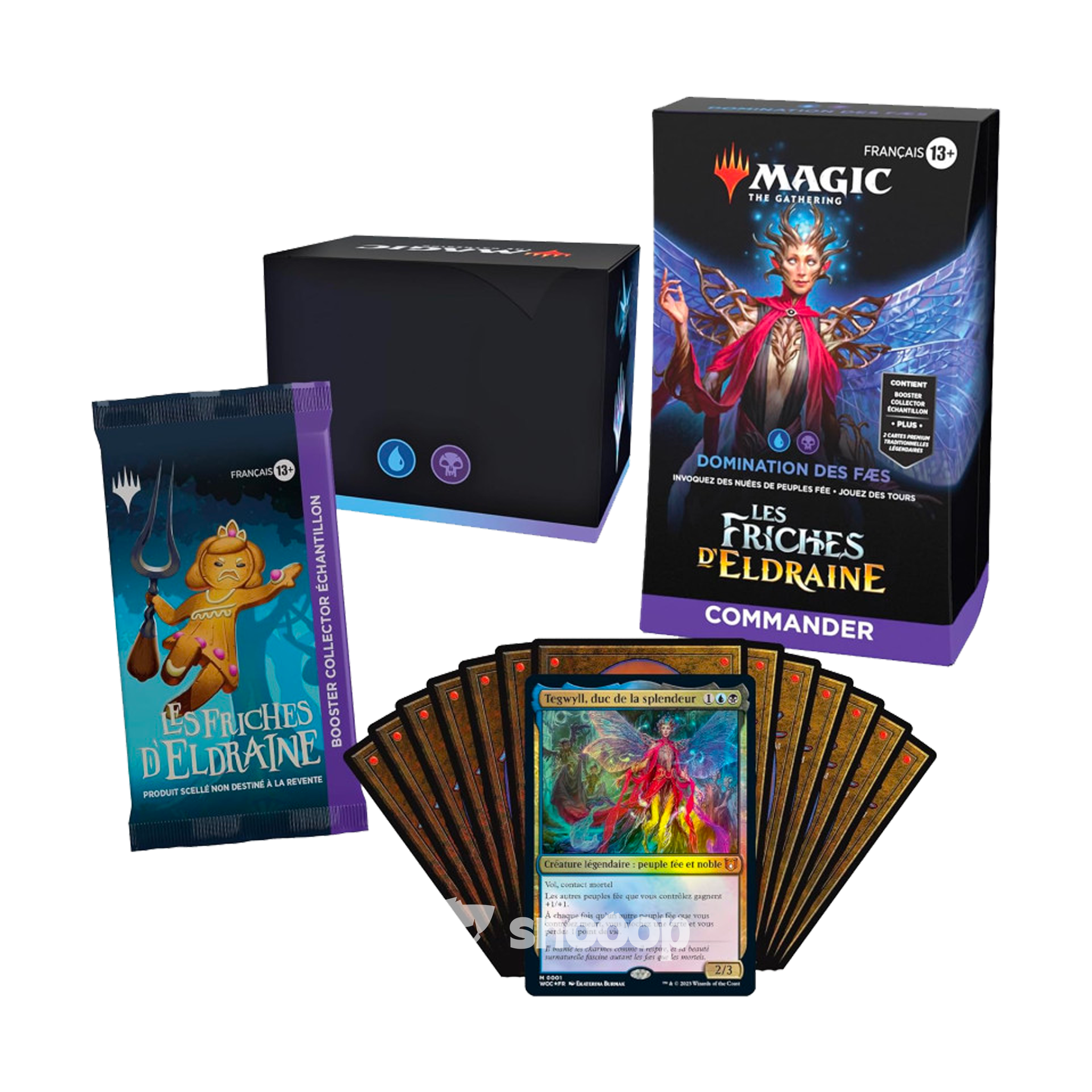 Deck | Magic The Gathering | Deck commander | Les Friches d'Eldraine | Domination des Faes | 🇫🇷