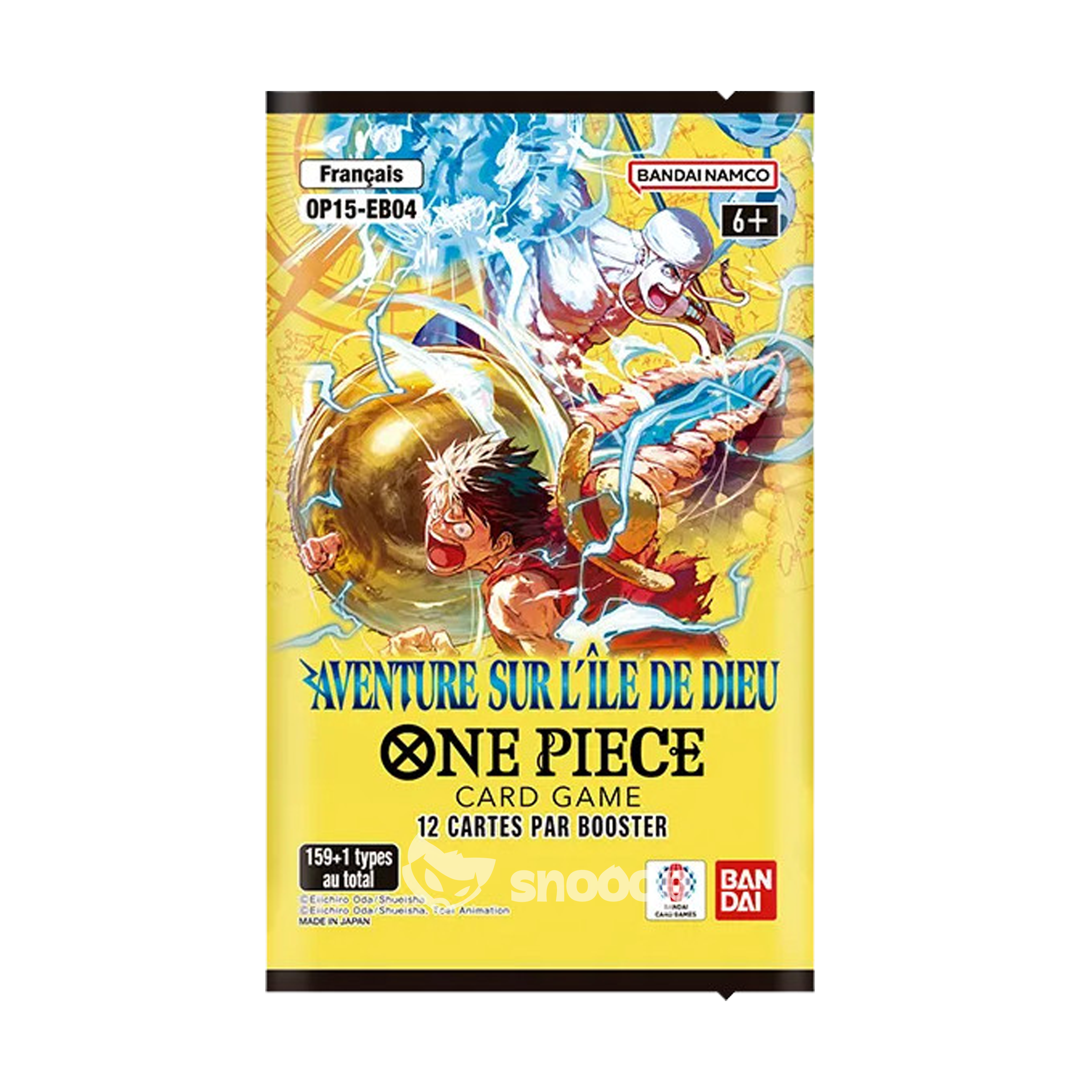A paraitre Booster | One Piece | OP-15 | Aventure sur l'île de Dieu | 🇫🇷