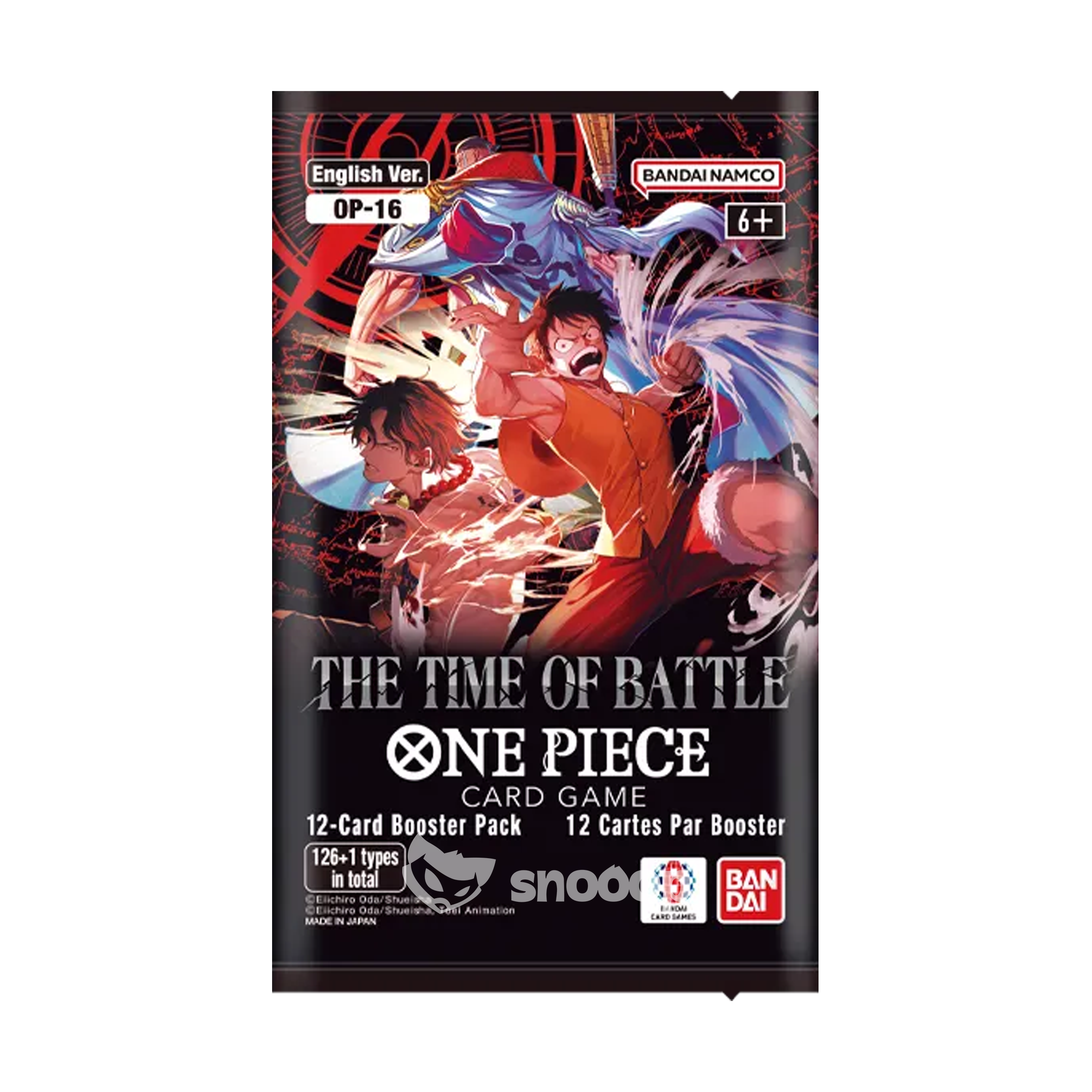 A paraitre Booster | One Piece | OP-16 | The Time of Battle | 🇬🇧