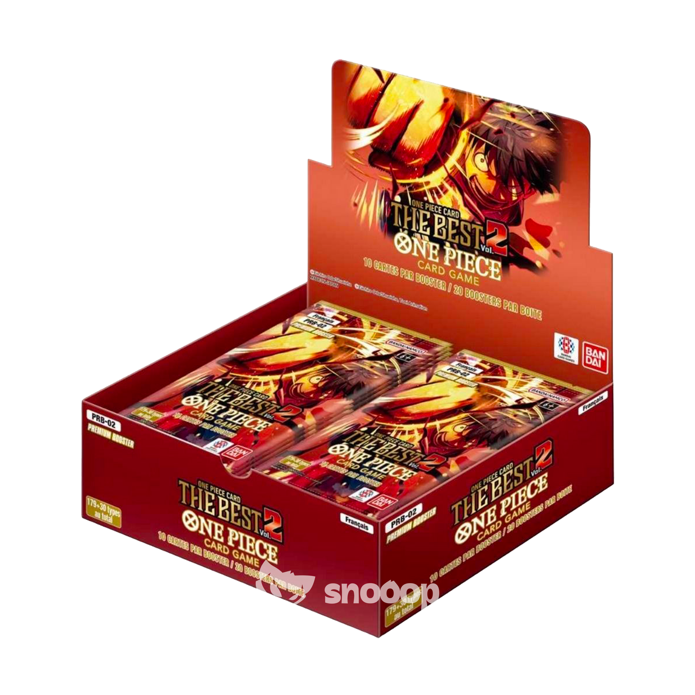 Précommande | Display | One Piece | PRB-02 | The Best Vol.2 | 🇫🇷