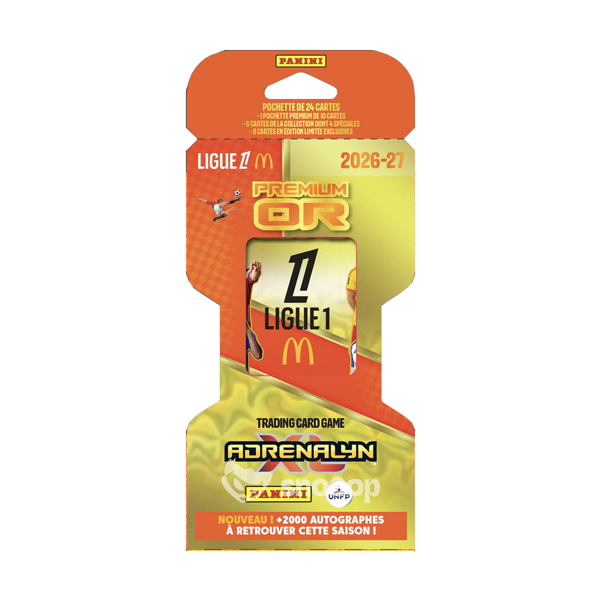Booster sous Blister | Panini | Adrenalyn XL | Premium Or | Ligue 1 McDonalds 2026-27 | 🇫🇷