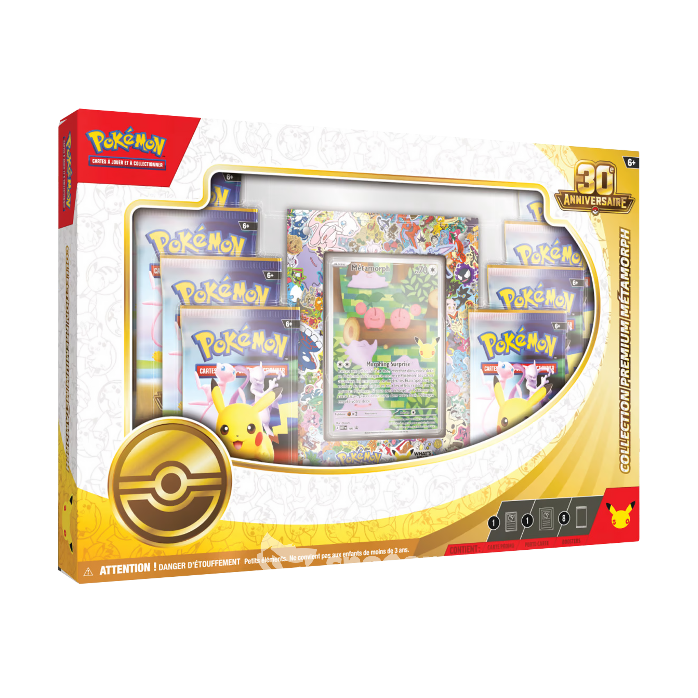 A Paraitre Coffret | Pokémon | 30e Anniversaire | Collection Premium | Métamorph | 🇫🇷