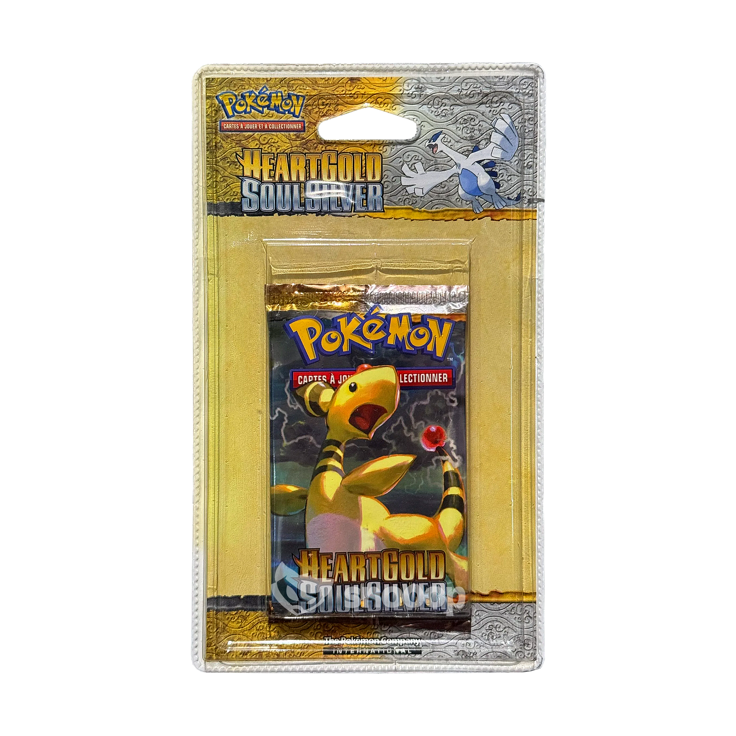 Booster sous Blister | Pokémon | Heartgold Soulsilver | Pharamp | 🇫🇷