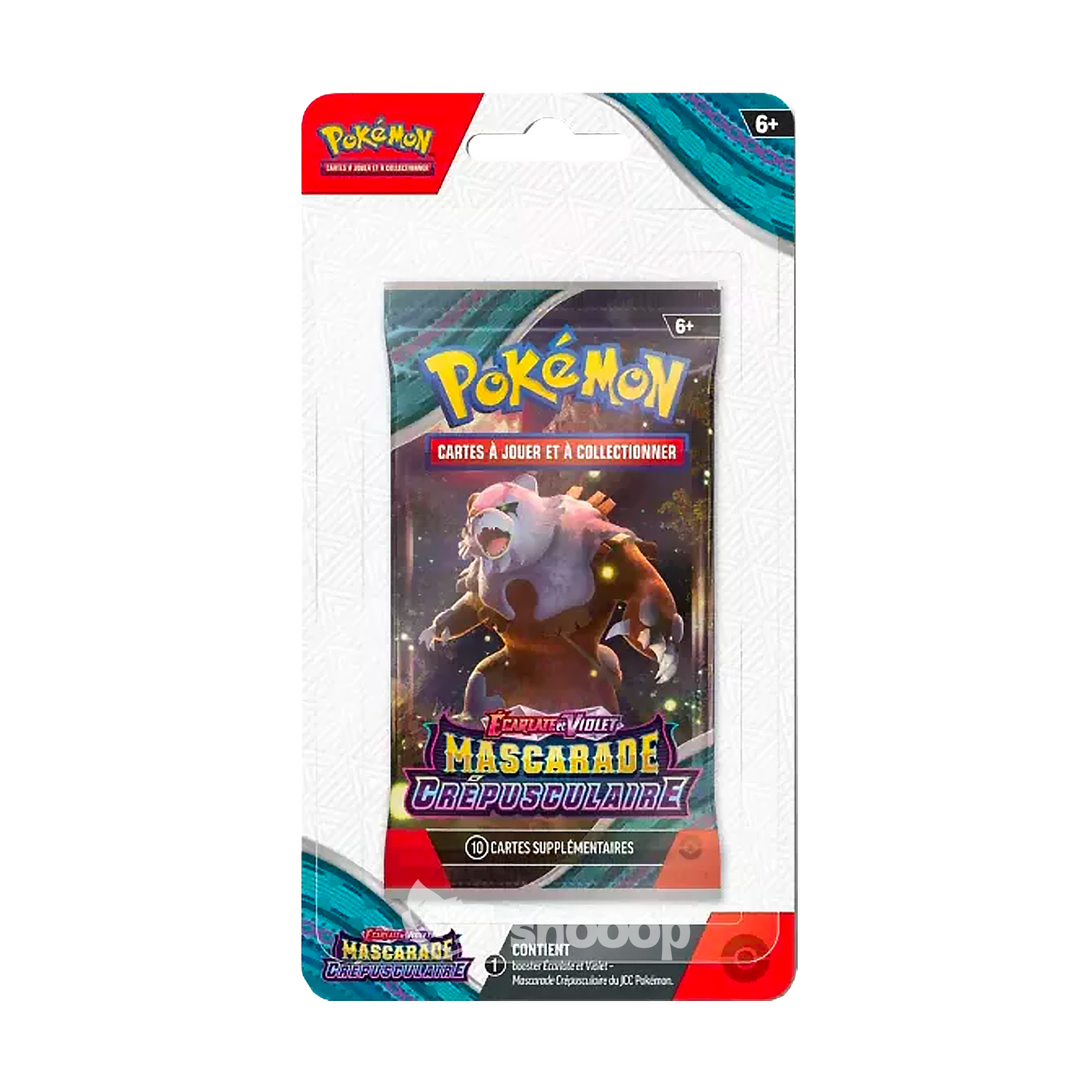 Booster sous Blister | Pokémon | Écarlate et Violet | Mascarade Crépusculaire (EV06) | 🇫🇷