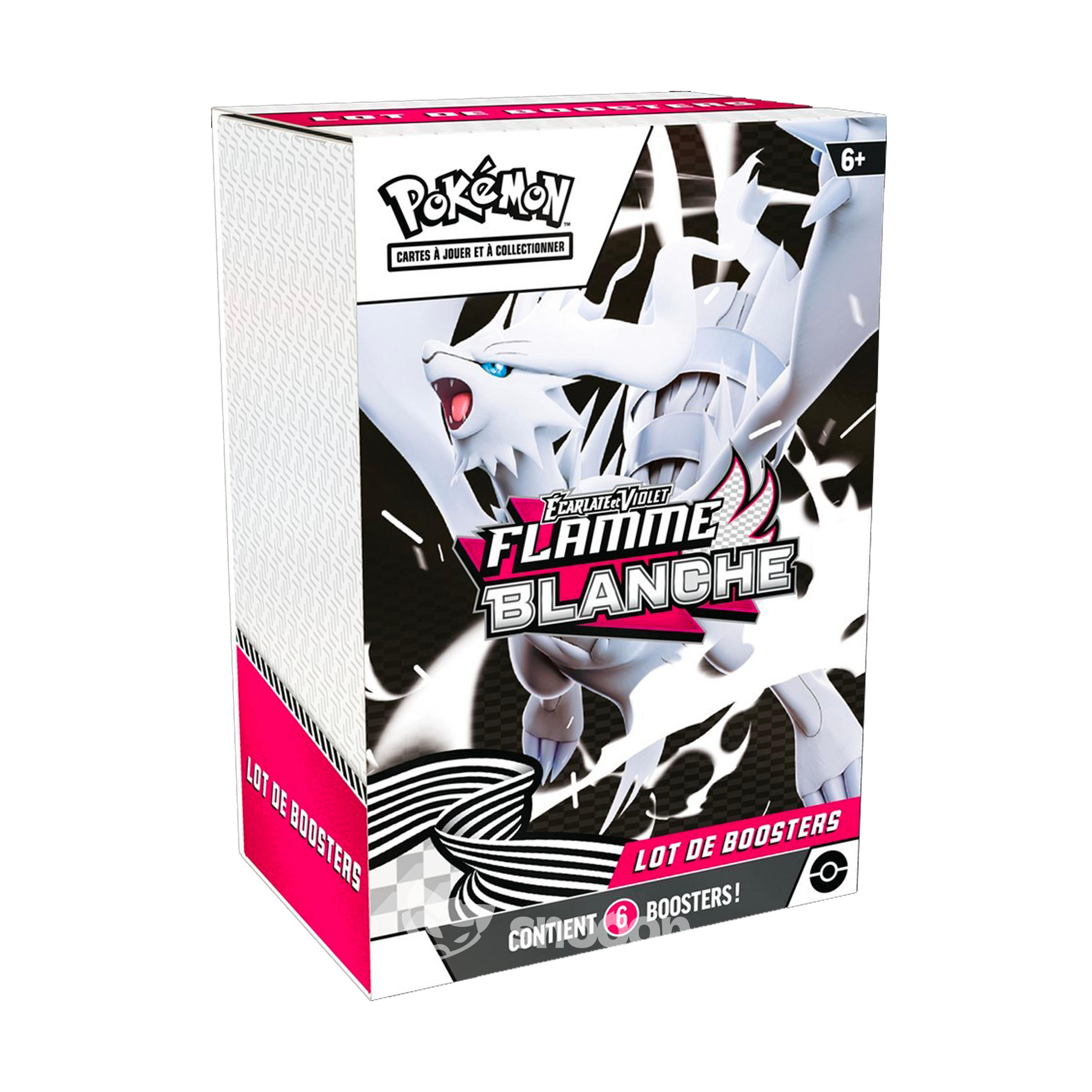 Bundle de 6 boosters | Pokémon | Écarlate et Violet (EV10.5) | Flamme Blanche | 🇫🇷
