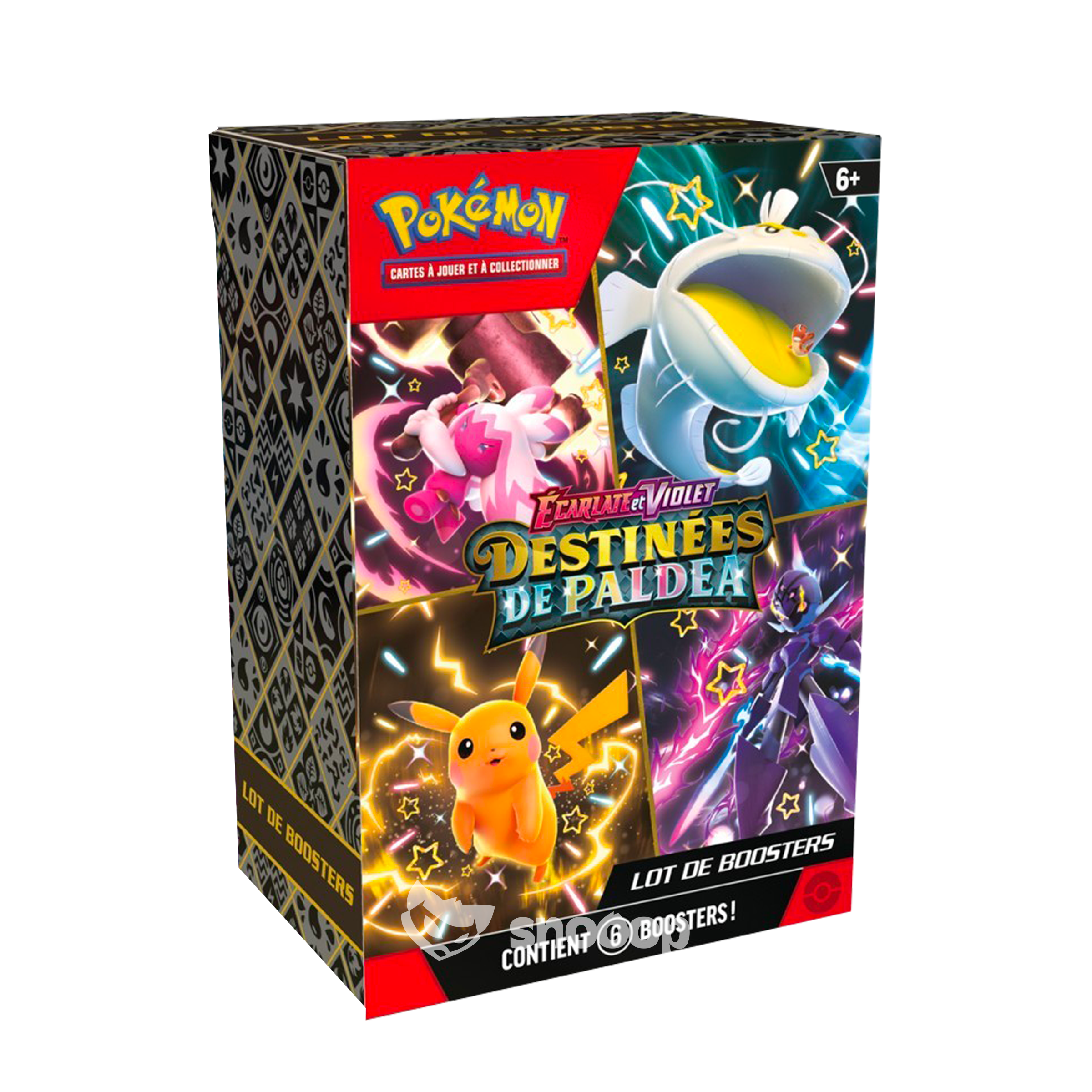 Bundle de 6 boosters | Pokémon | Destinées de Paldea (EV4.5) | 🇫🇷