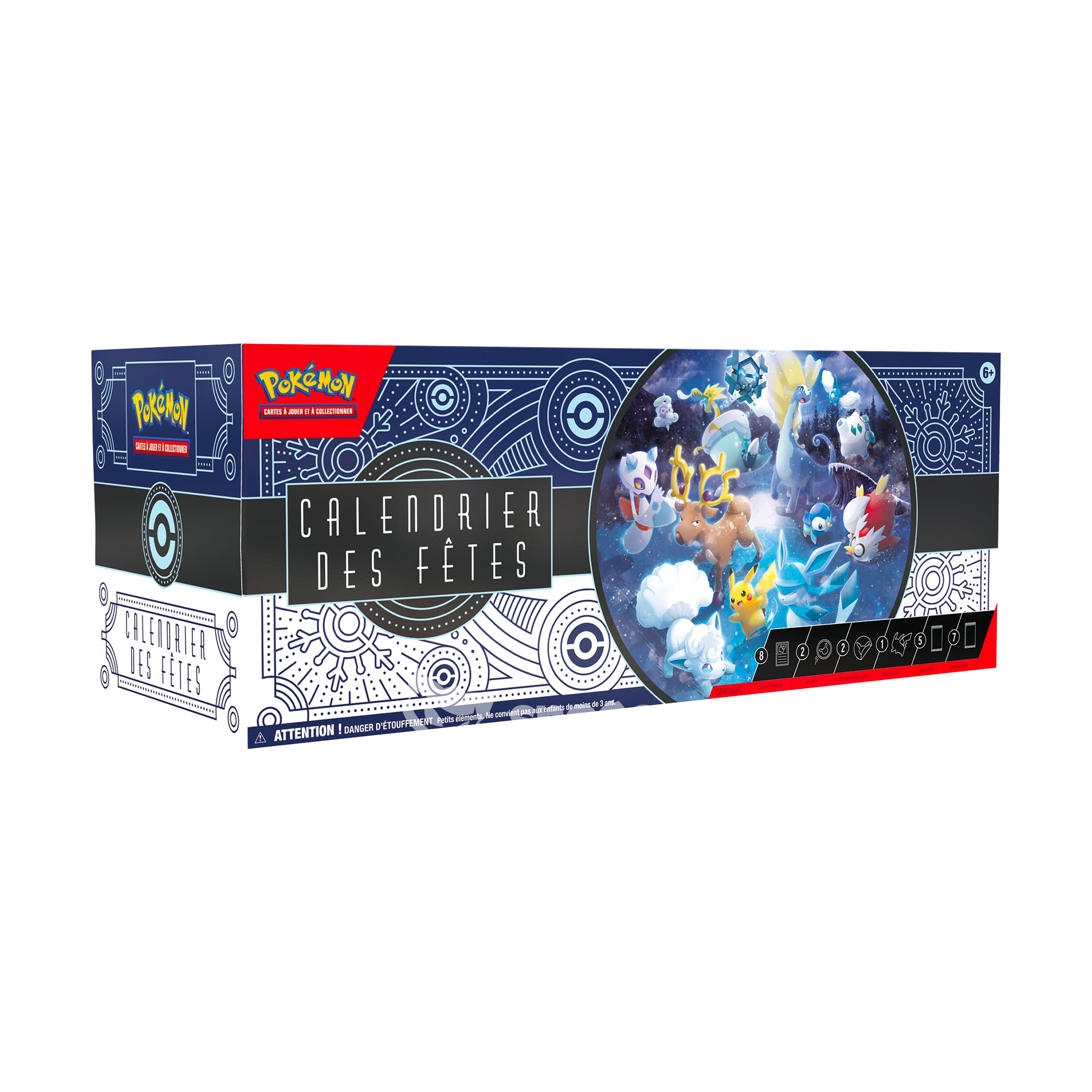 Coffret | Pokémon | Calendrier des fêtes 2023 | 🇫🇷