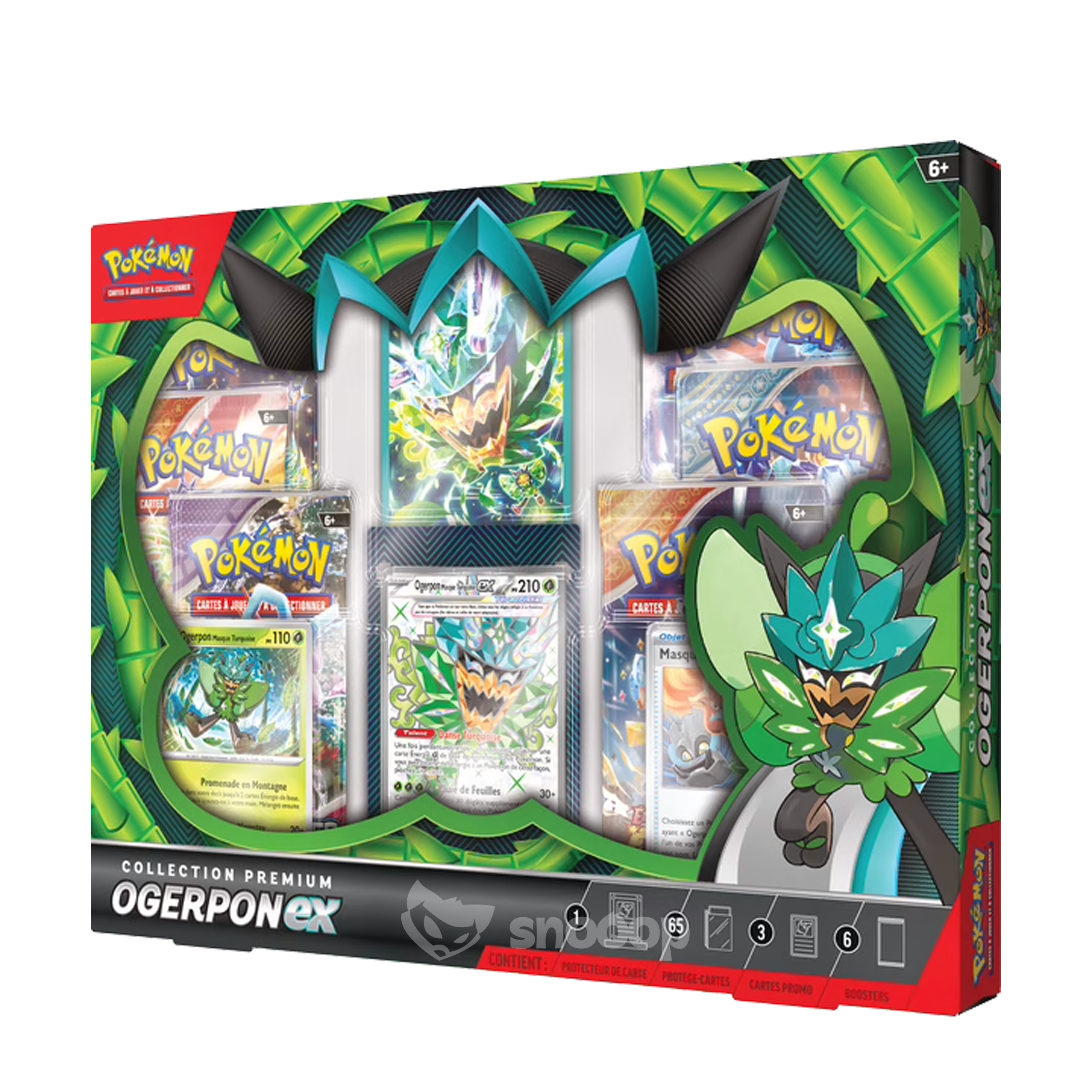Coffret | Pokémon | Écarlate et Violet | Collection premium Ogerpon Ex | 🇫🇷