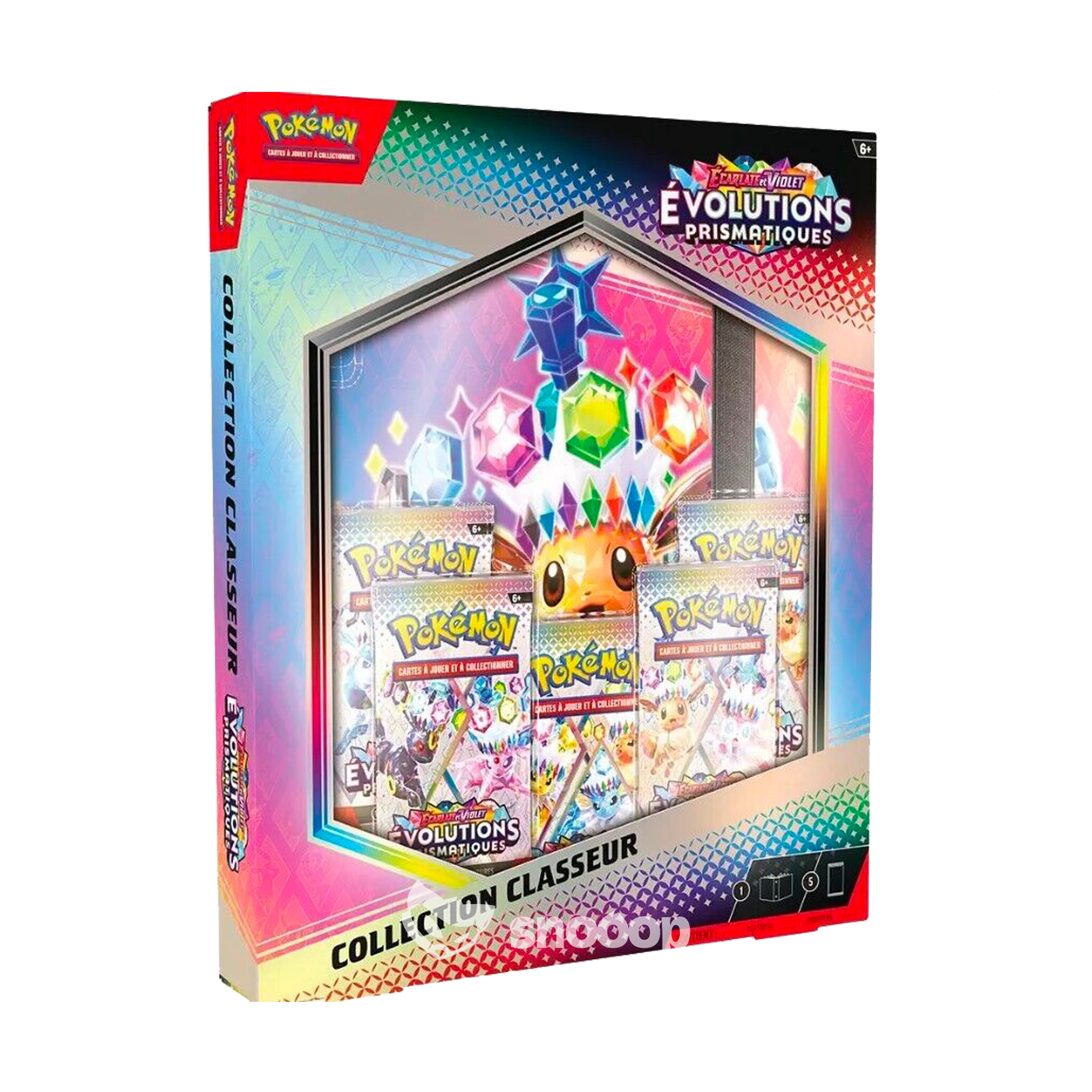 Coffret Classeur | Pokémon | Écarlate et Violet | Évolutions Prismatiques (EV08.5) | 🇫🇷
