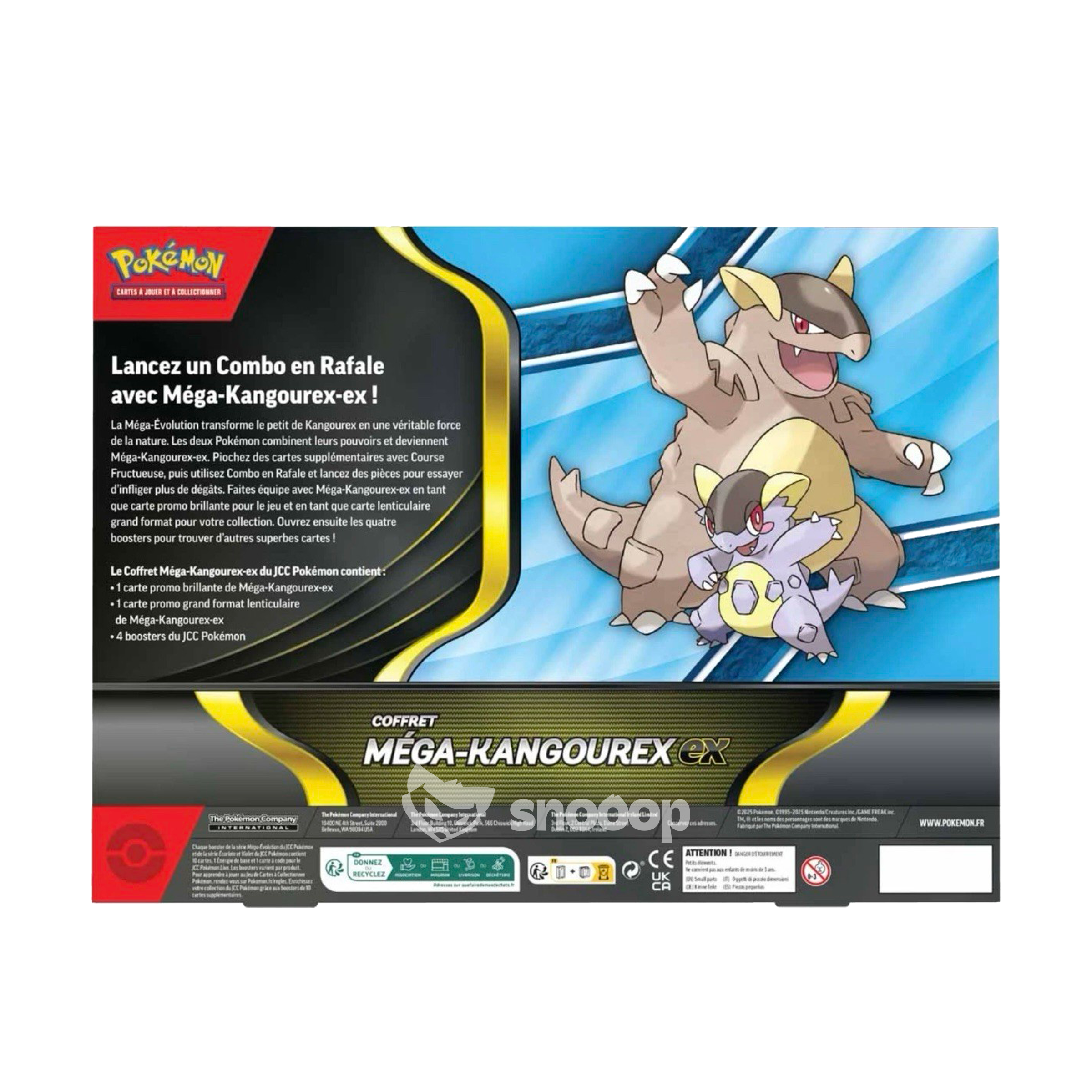 A Paraître | Coffret | Pokémon | Méga Kangourex Ex | 🇫🇷