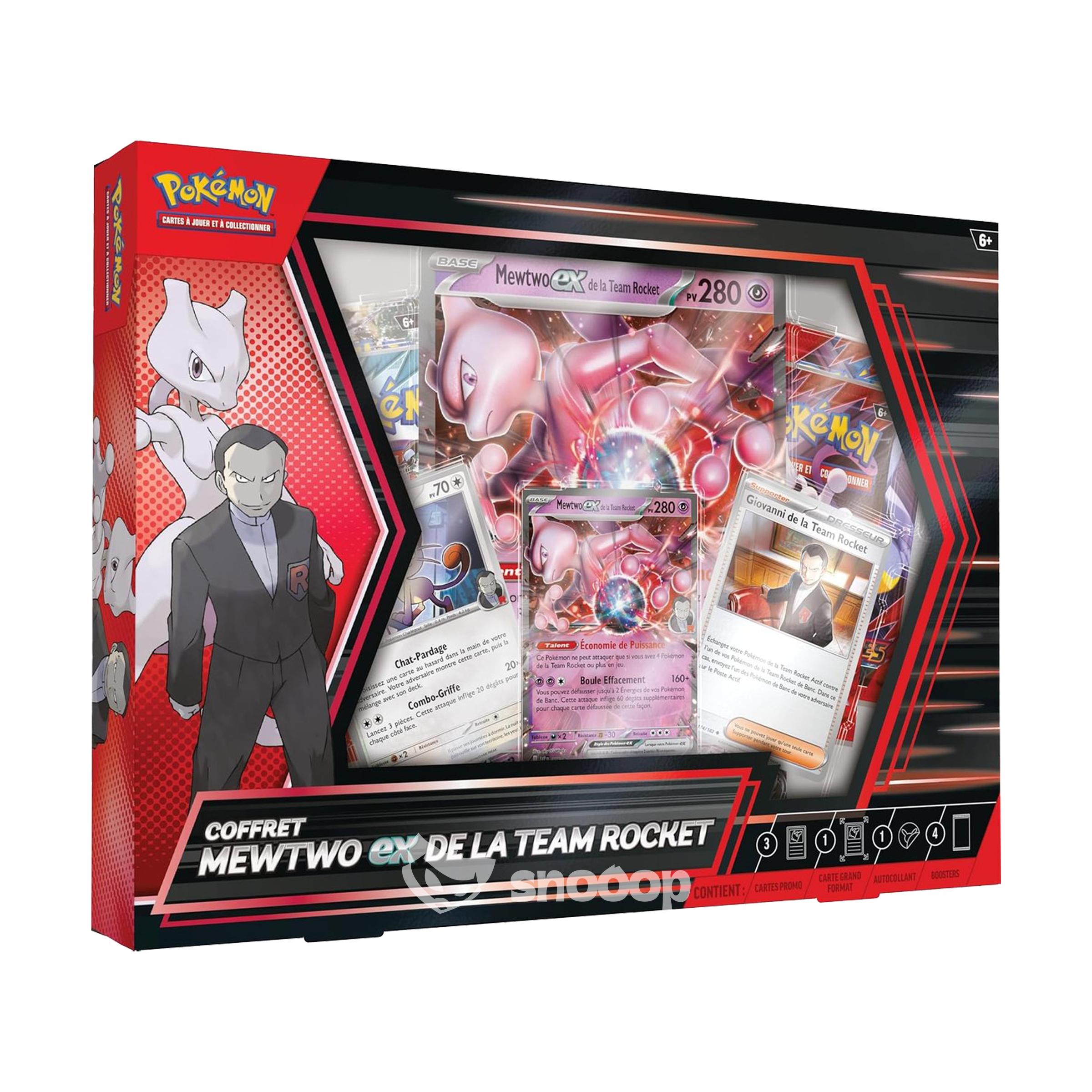 Coffret | Pokémon | Mewtwo Ex de la Team Rocket | 🇫🇷