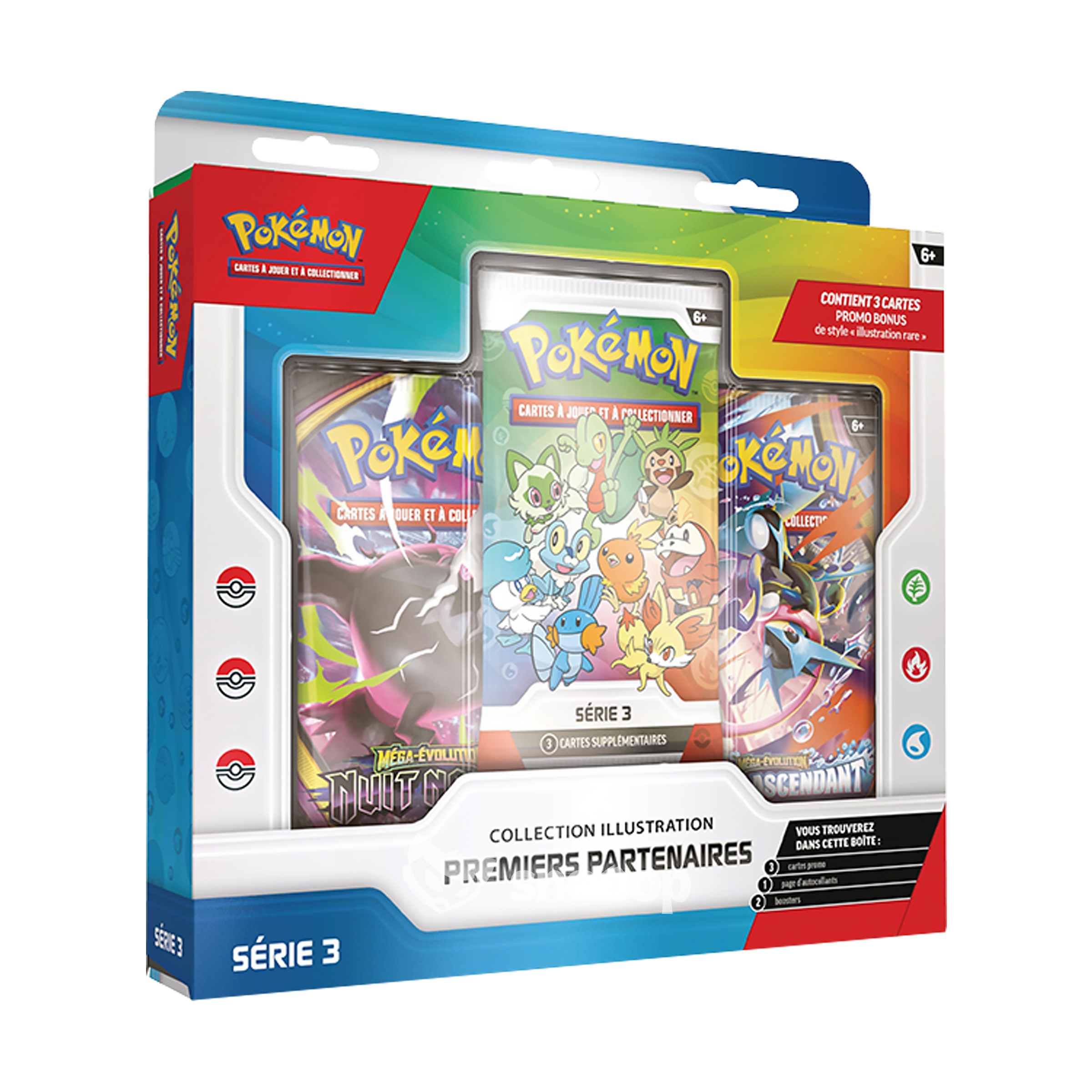 Coffret | Pokémon | Premiers Partenaires Série 3 | 🇫🇷