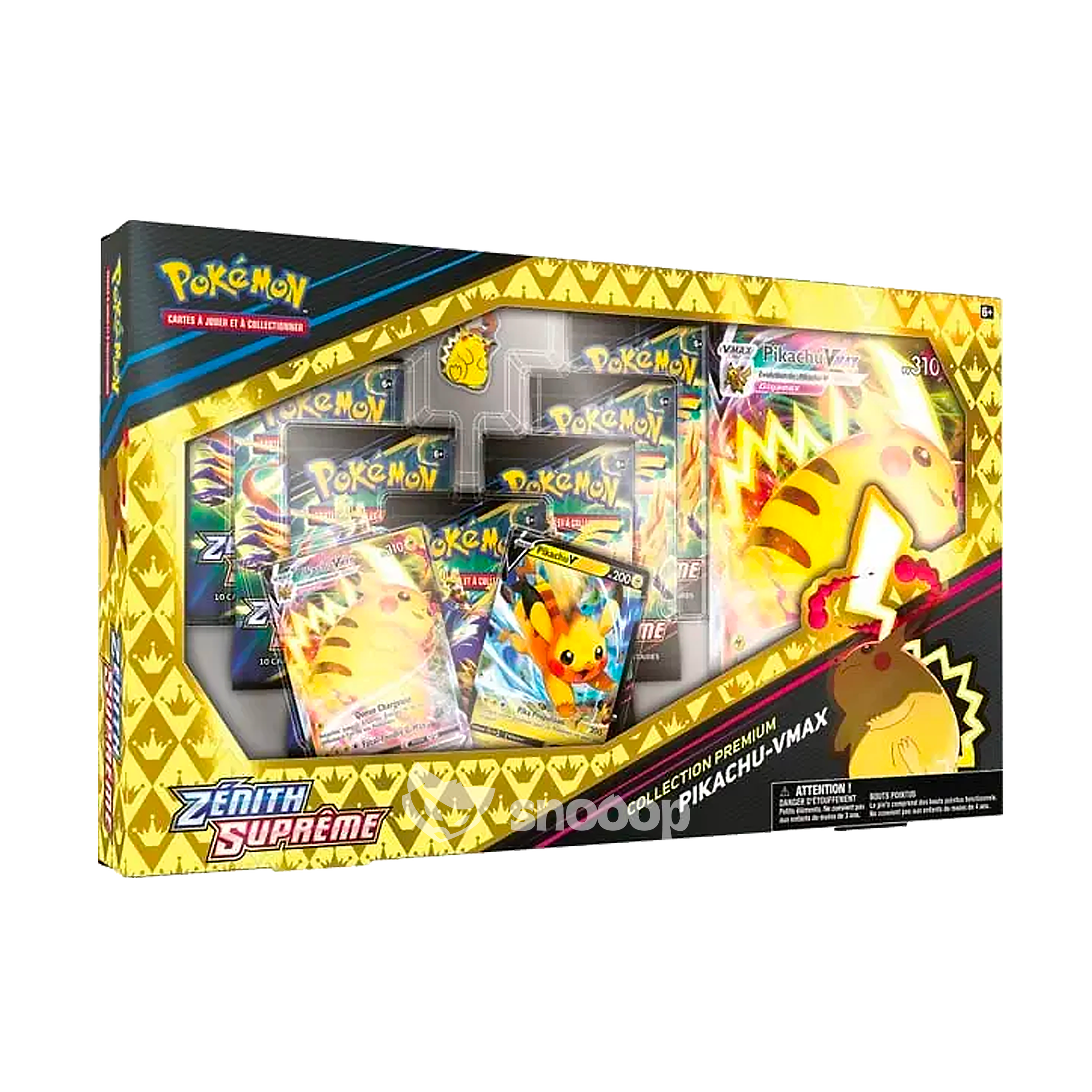 Coffret | Pokémon | Collection Premium avec Pins | Pikachu Vmax | 🇫🇷
