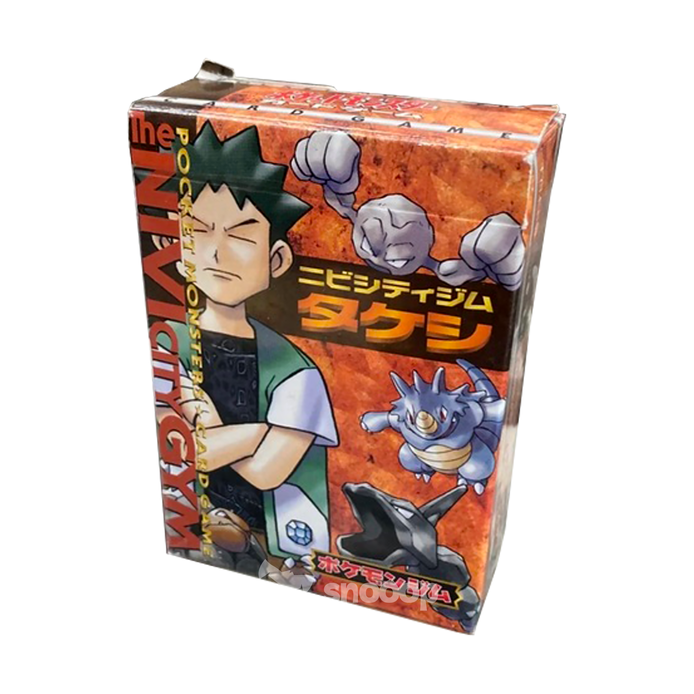 Deck (Ouvert / Complet) | Pokémon | Nivi City Gym Theme Deck | Brock | 🇯🇵