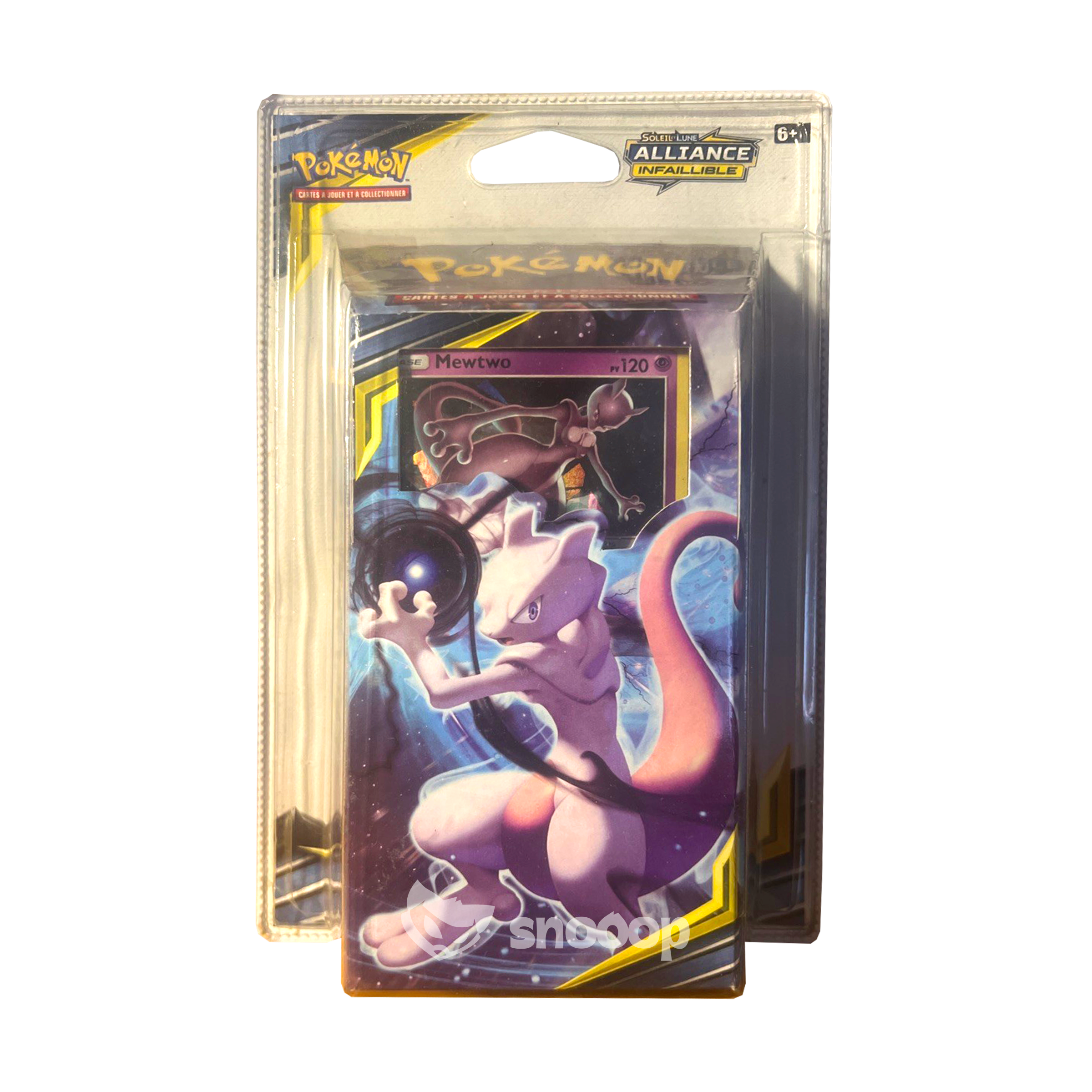 Deck sous Blister | Pokémon | Alliance Infaillible | Mewtwo | 🇫🇷