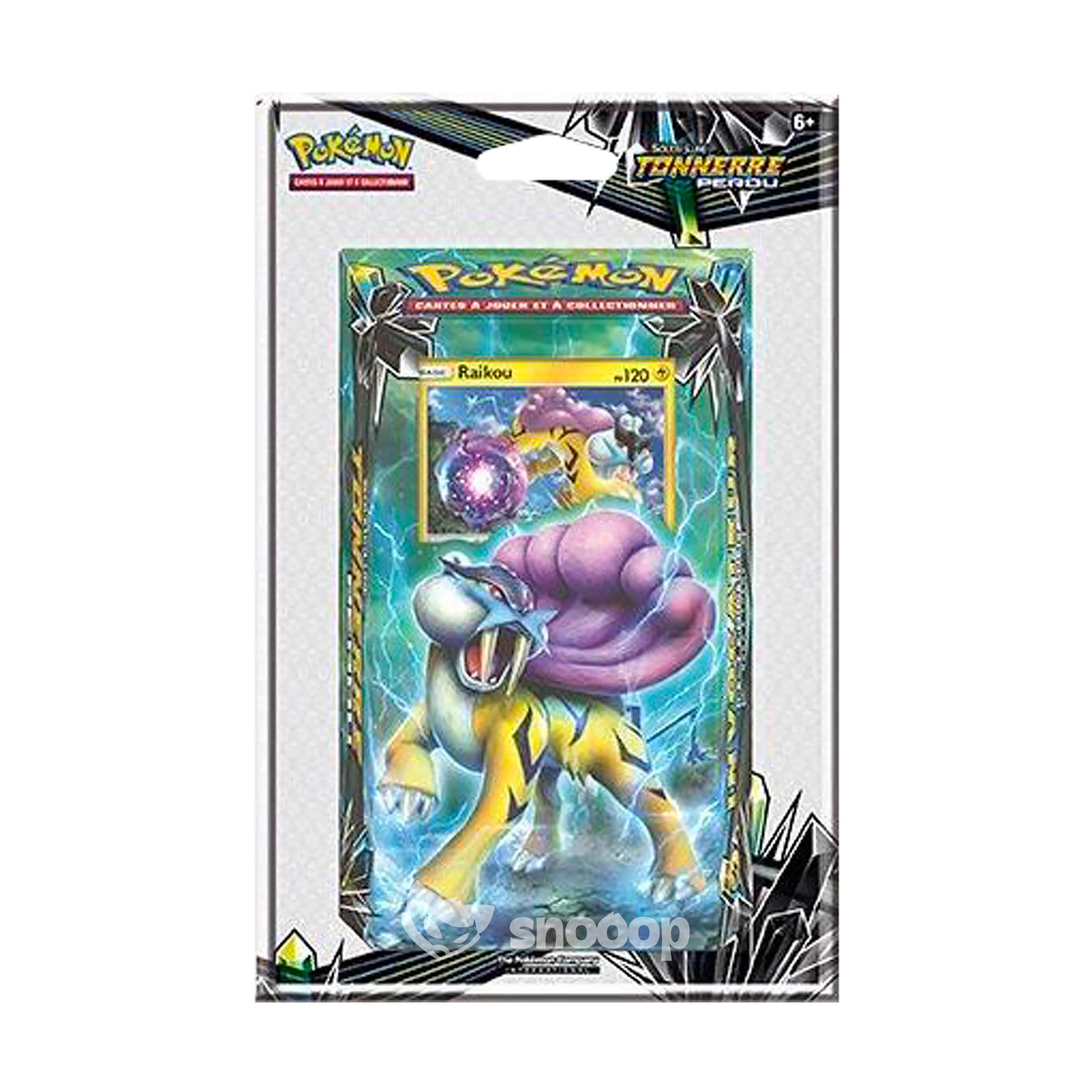 Deck sous Blister | Pokémon | Tonnerre Perdu | Raikou | 🇫🇷