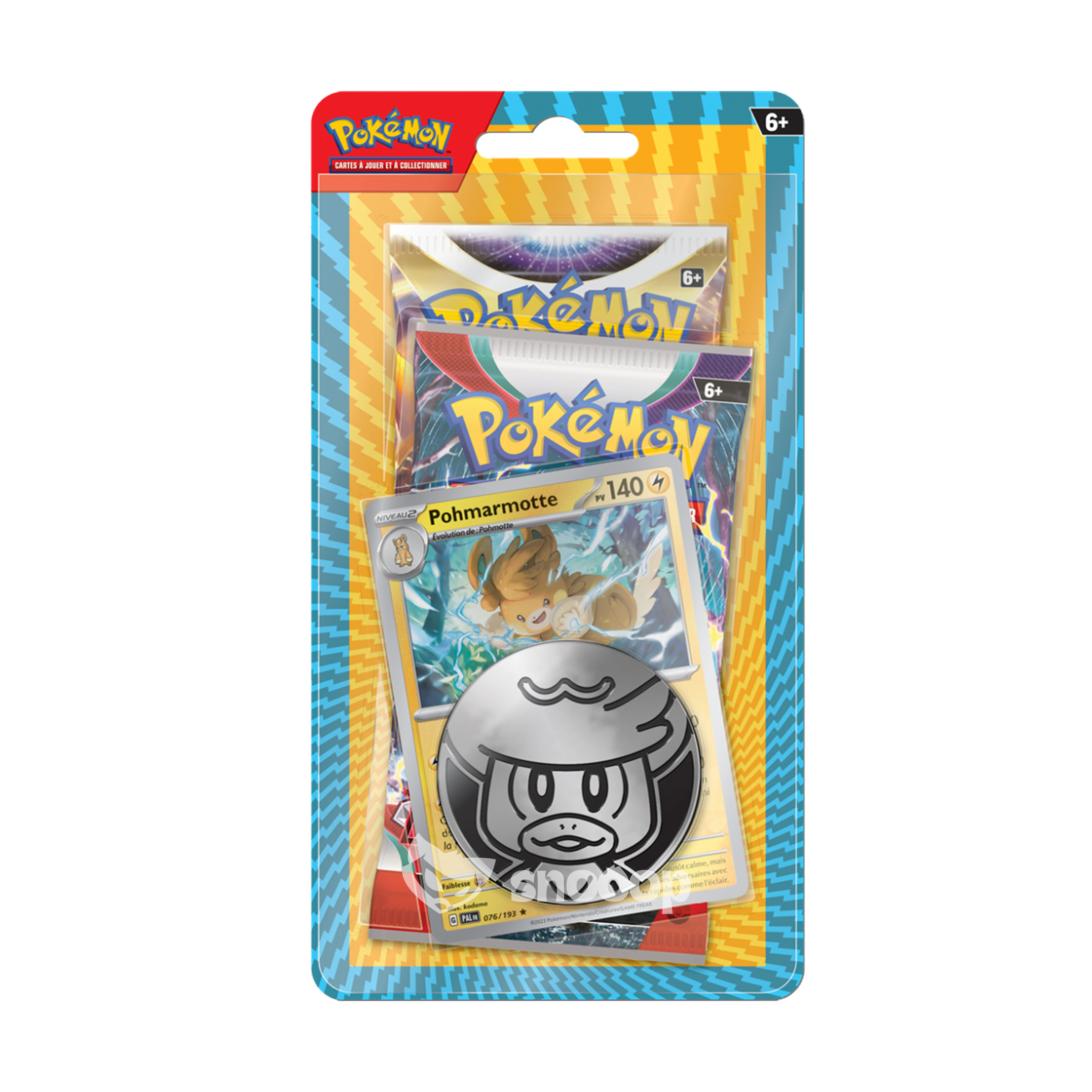Pack de 2 boosters | Pokémon | Duo Pack Pohmarmotte : EB09 / EV01 | 🇫🇷