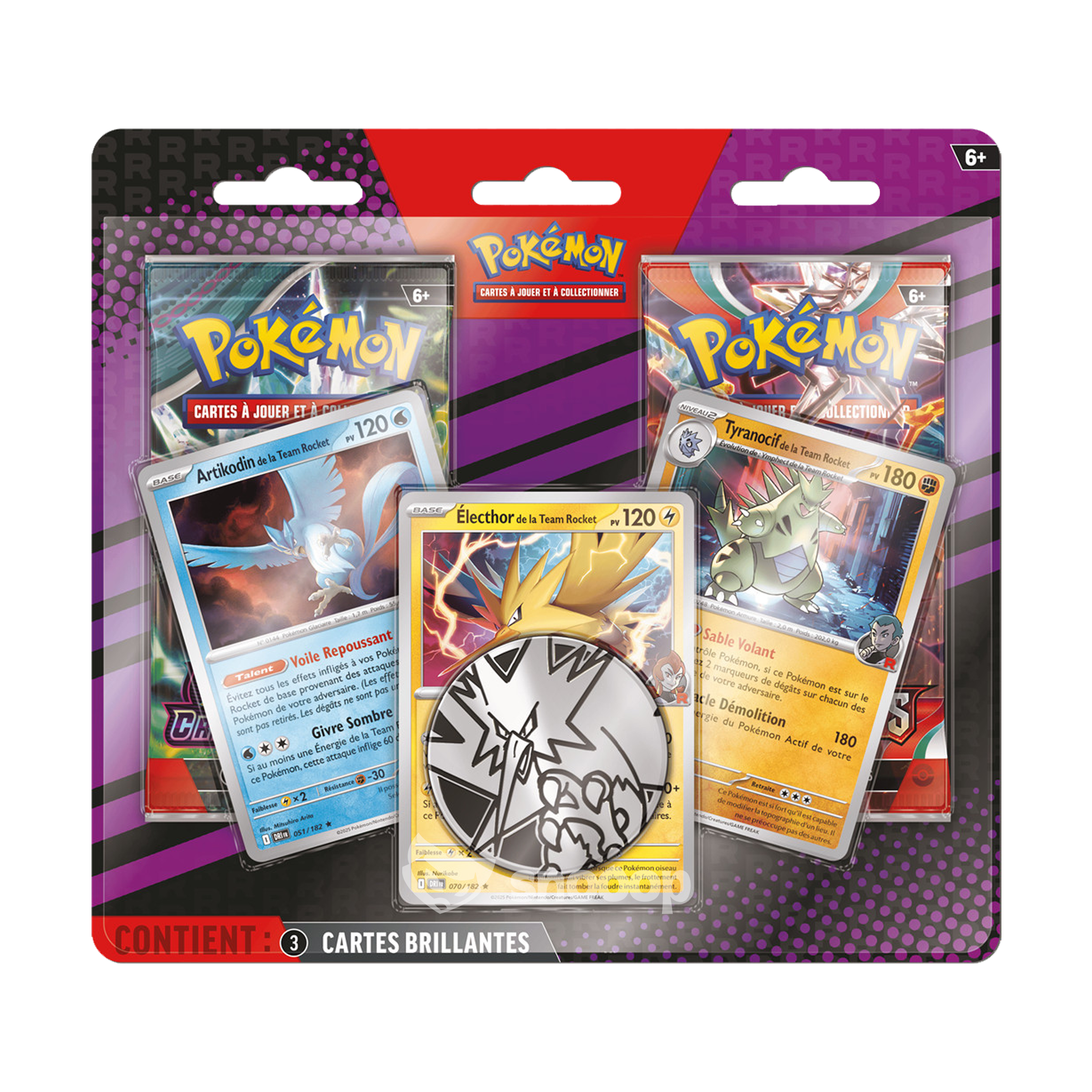 Pack de 2 boosters | Pokémon | Duo Pack Octobre 2025 : EV03 / EV06 | 🇫🇷
