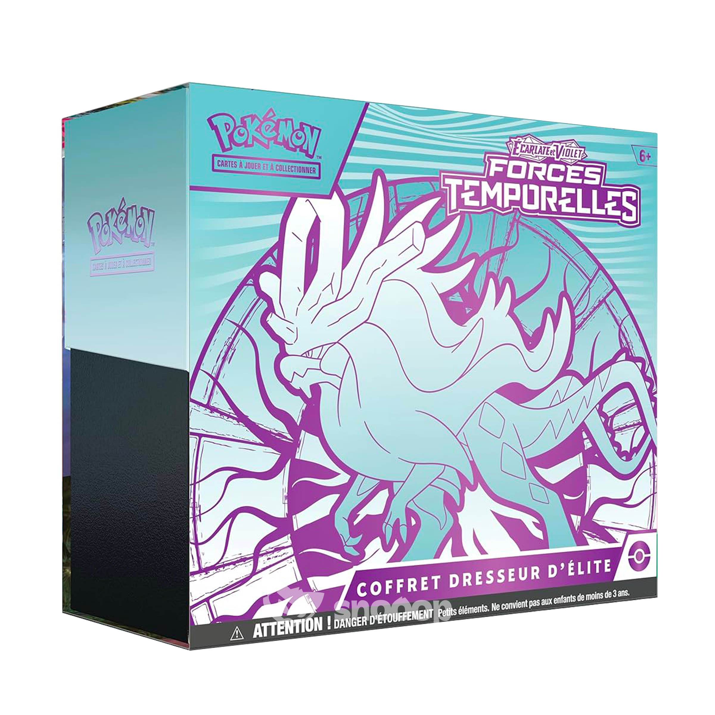 ETB | Pokémon | Écarlate et Violet | Forces Temporelles (EV05) | Serpent Eau | 🇫🇷