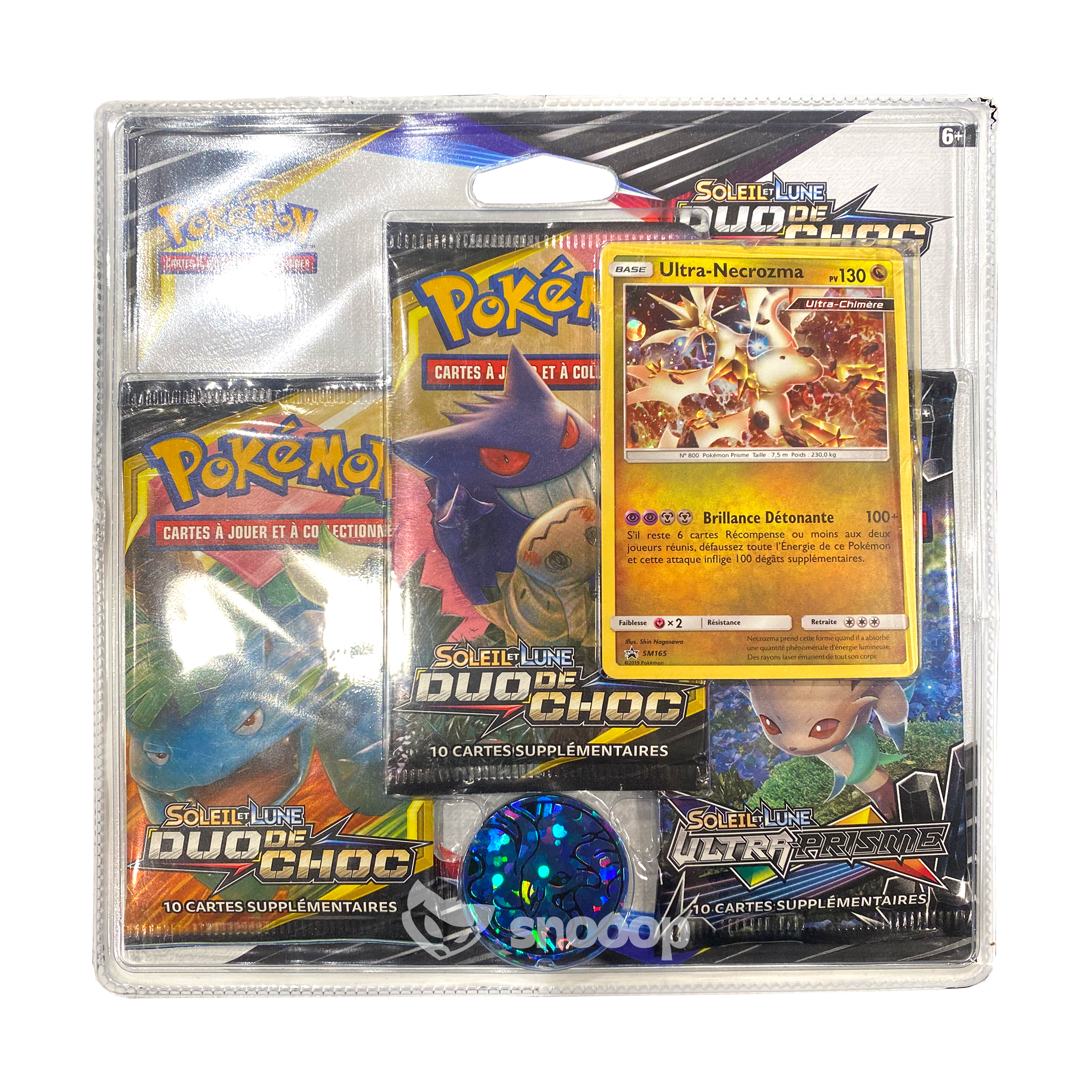 Tripack | Pokémon | Soleil & Lune | Duo de Choc (SL09) | Ultra Necrozma | 🇫🇷