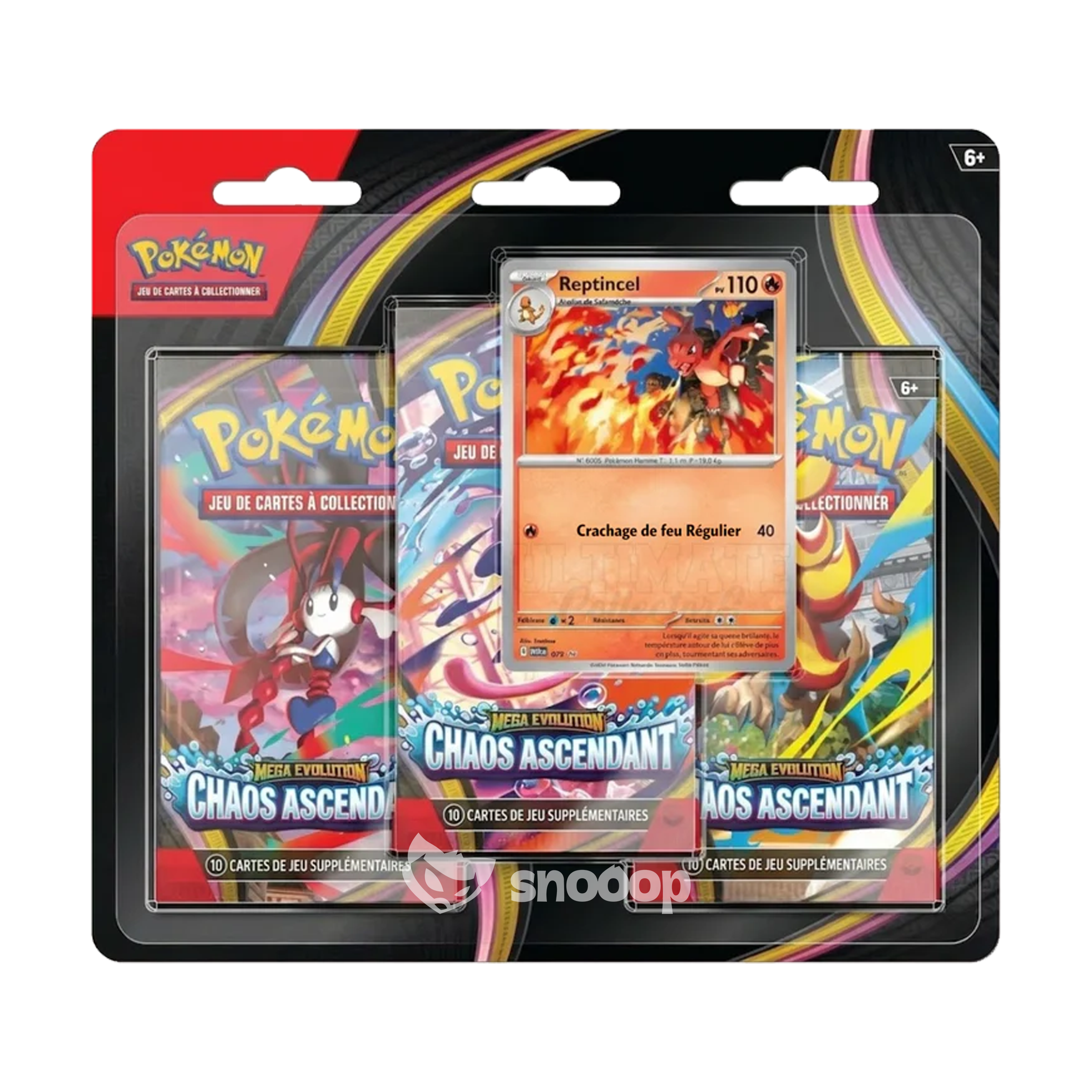 Tripack | Pokémon | Méga Évolution | Chaos Ascendant (ME04) | 🇫🇷