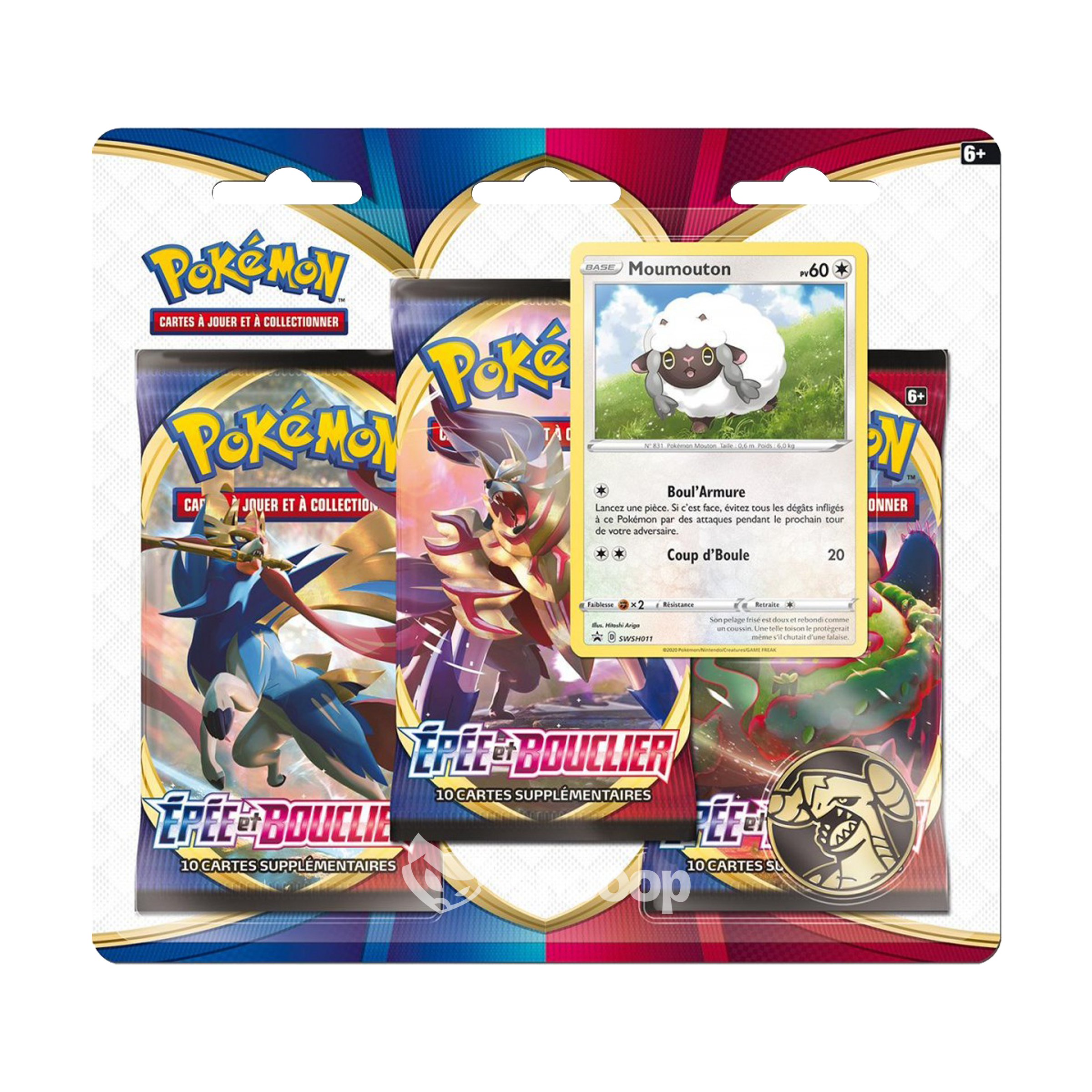Tripack | Pokémon | Épée et Bouclier | Épée et Bouclier de base (EB01) | 🇫🇷