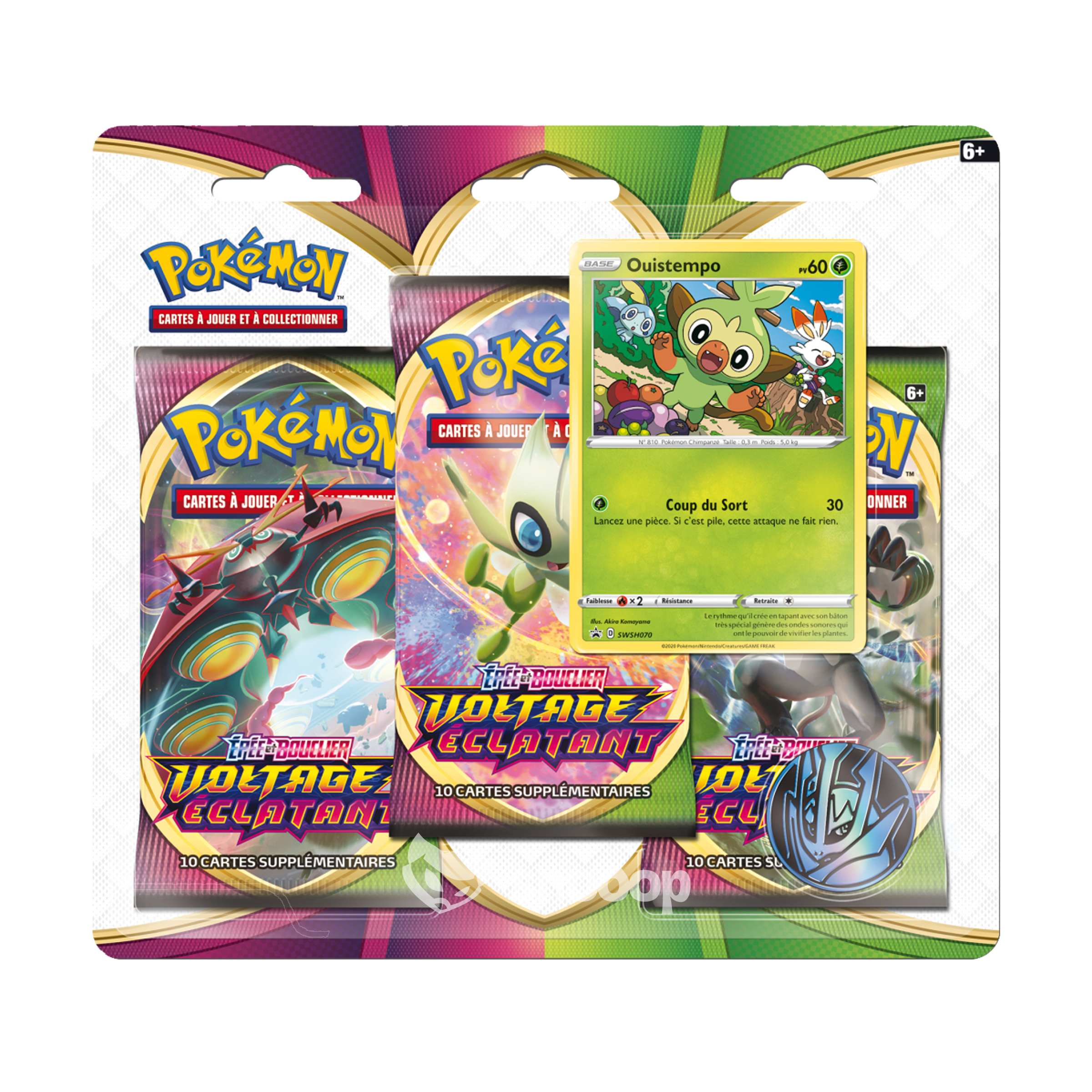 Tripack | Pokémon | Épée et Bouclier | Voltage Éclatant (EB04) | 🇫🇷