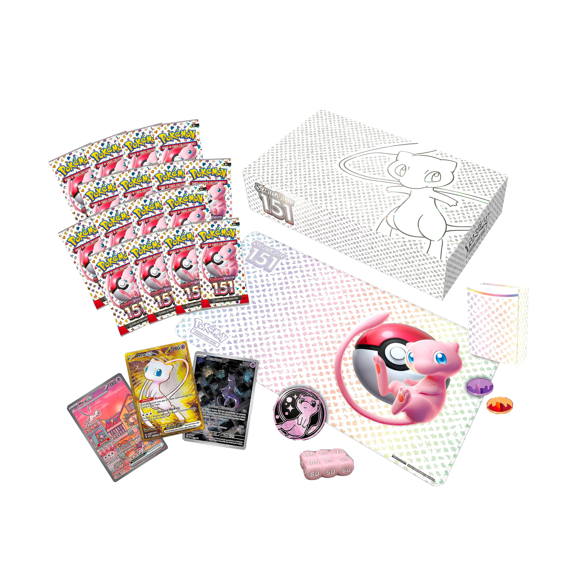 Coffret | Pokémon | Écarlate et Violet | Coffret Collection Ultra Premium Mew 151  | 🇫🇷