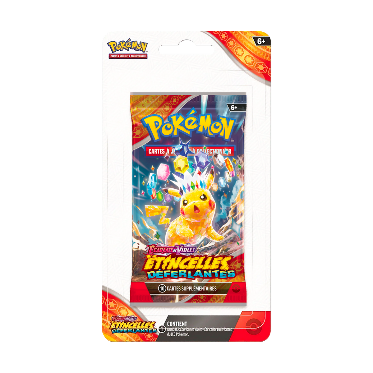 Booster (sous blister) | Pokémon | Écarlate et Violet | Étincelles Déf