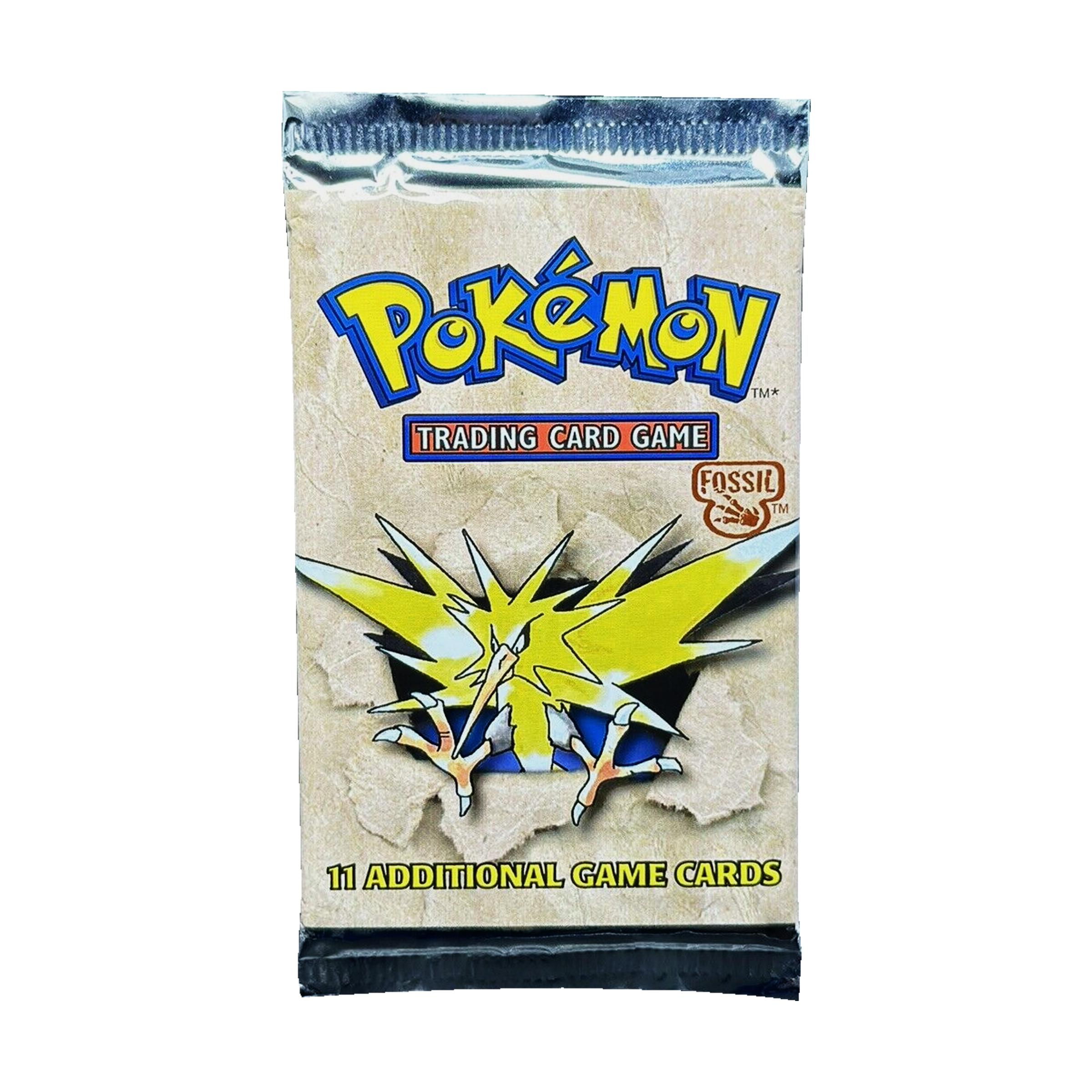 Booster | Pokémon | 2nd Edition | Fossil | Zapdos | 🇬🇧