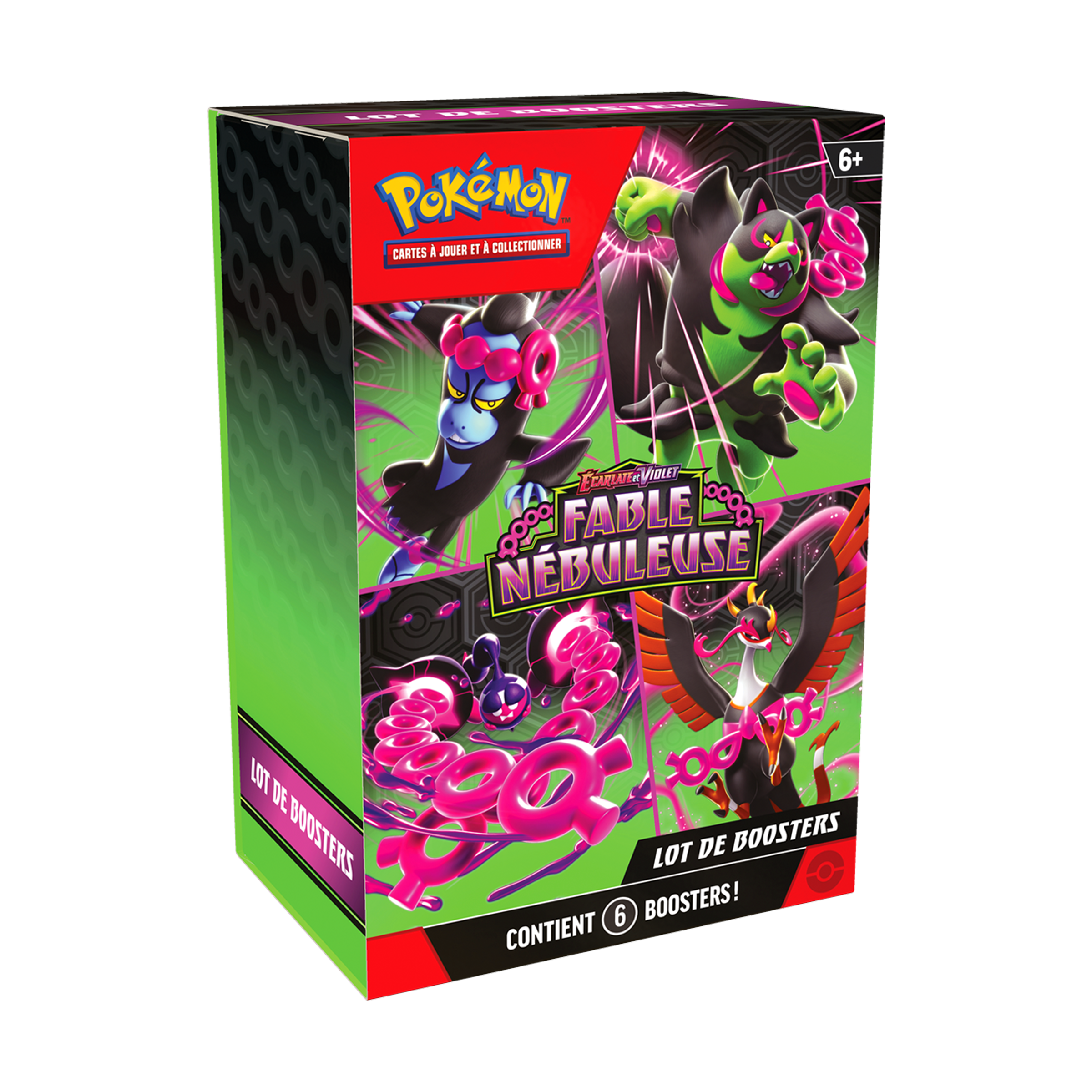 Bundle de 6 boosters | Pokémon | Écarlate et Violet (EV6.5) | Fable Nébuleuse | 🇫🇷