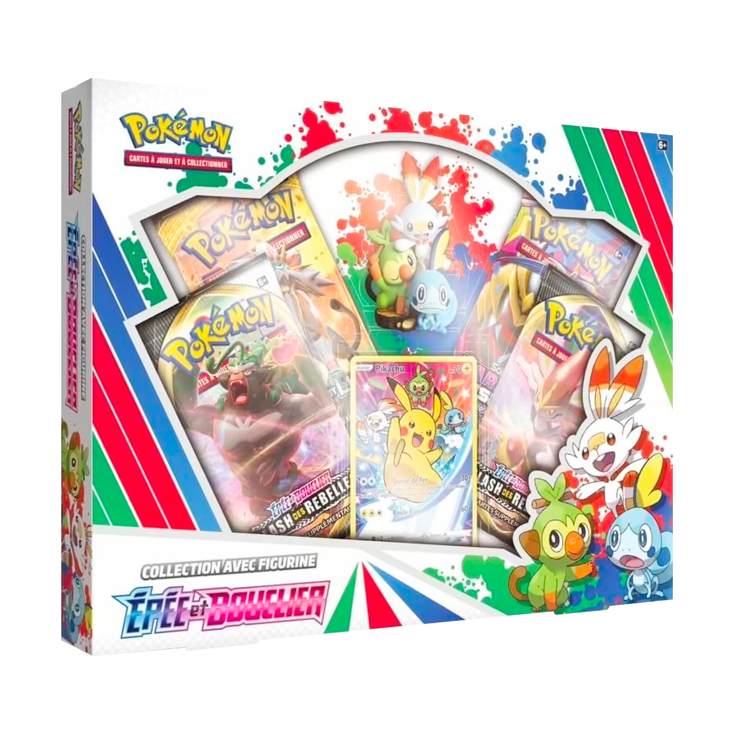 Coffret | Pokémon | Épée et Bouclier | Collection avec Figurine | 🇫🇷