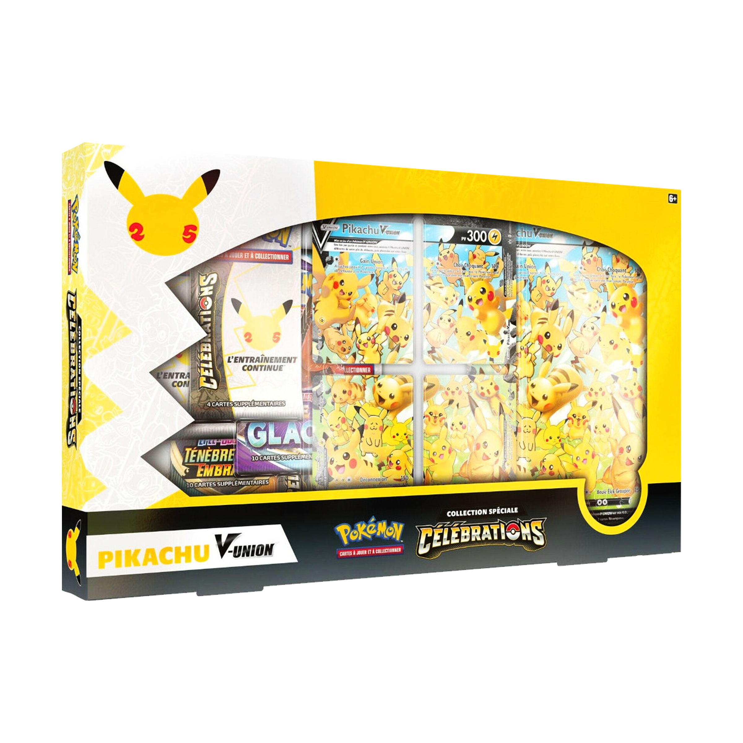 Coffret | Pokémon | Célébrations 25 ans | Pikachu V Union | 🇫🇷