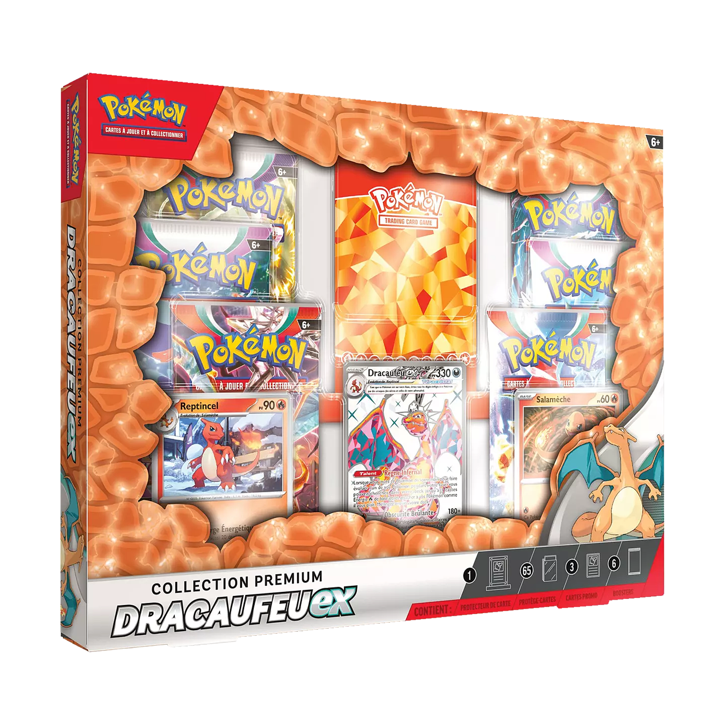 Coffret | Pokémon | Collection Premium | Dracaufeu EX | 🇫🇷