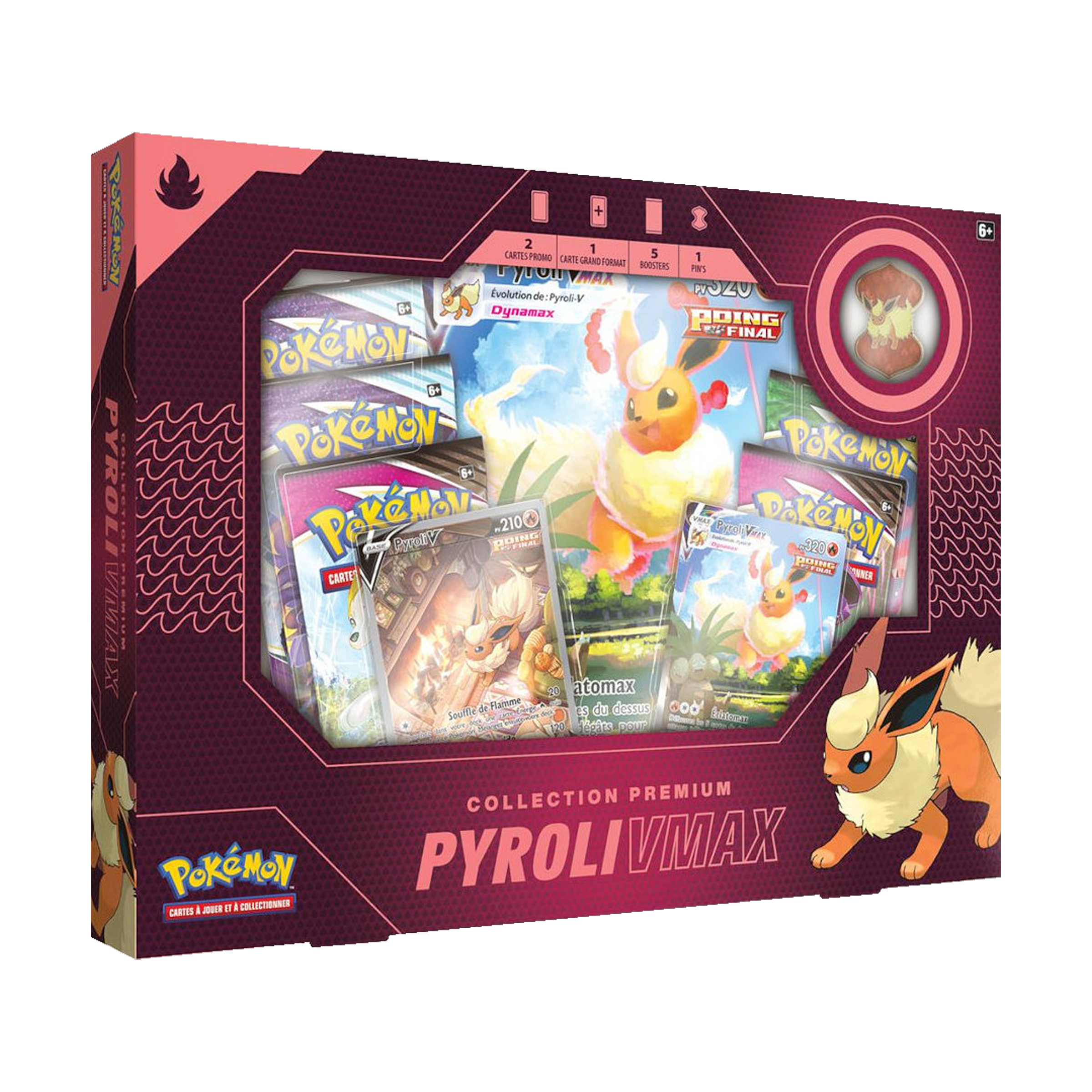 Coffret | Pokémon | Collection Premium | Pyroli VMAX | 🇫🇷