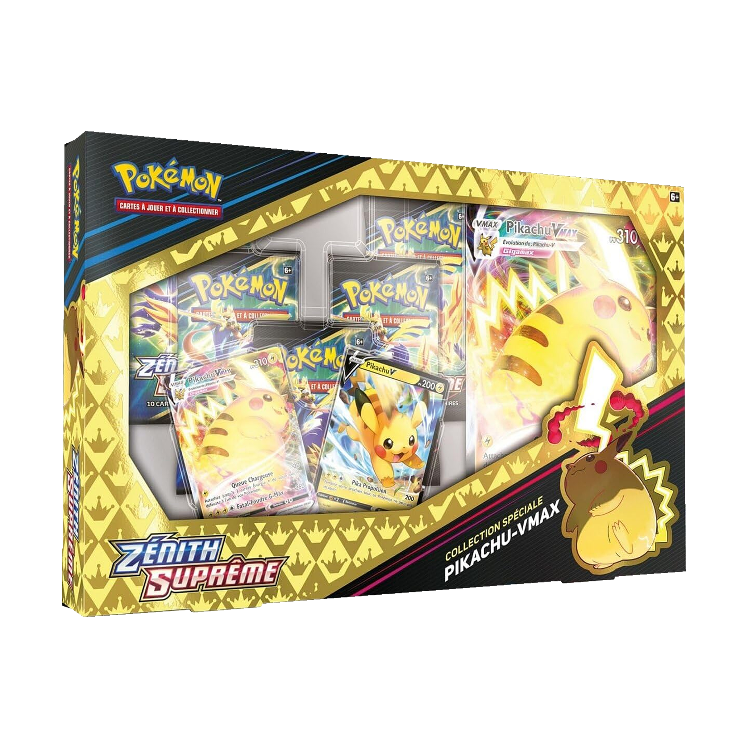 Coffret | Pokémon | Collection Spéciale | Épée et Bouclier 12.5 | Zénith Suprême Pikachu VMAX | 🇫🇷