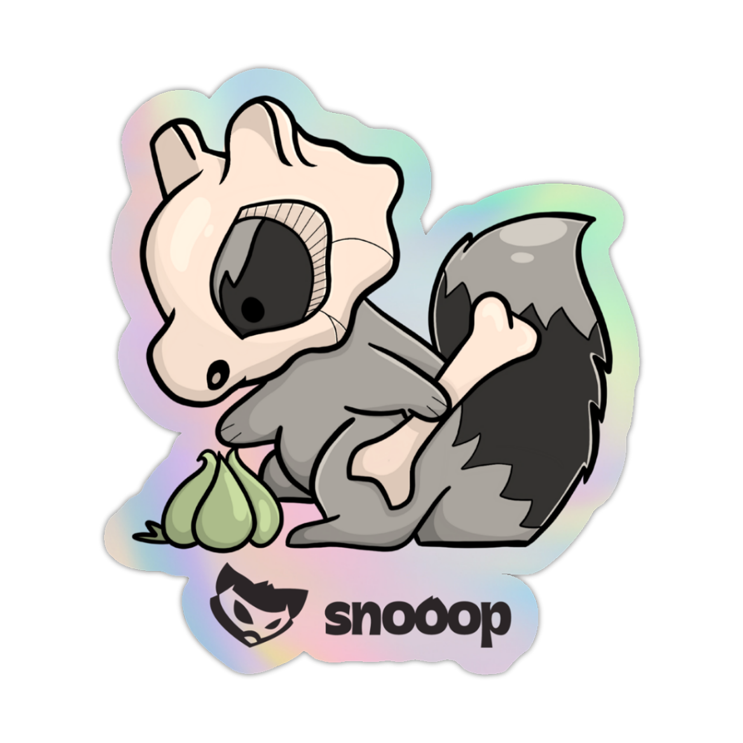 Sticker Holographique | Snooop | Ossacoon | Mont Raccoon Collection | 🇫🇷